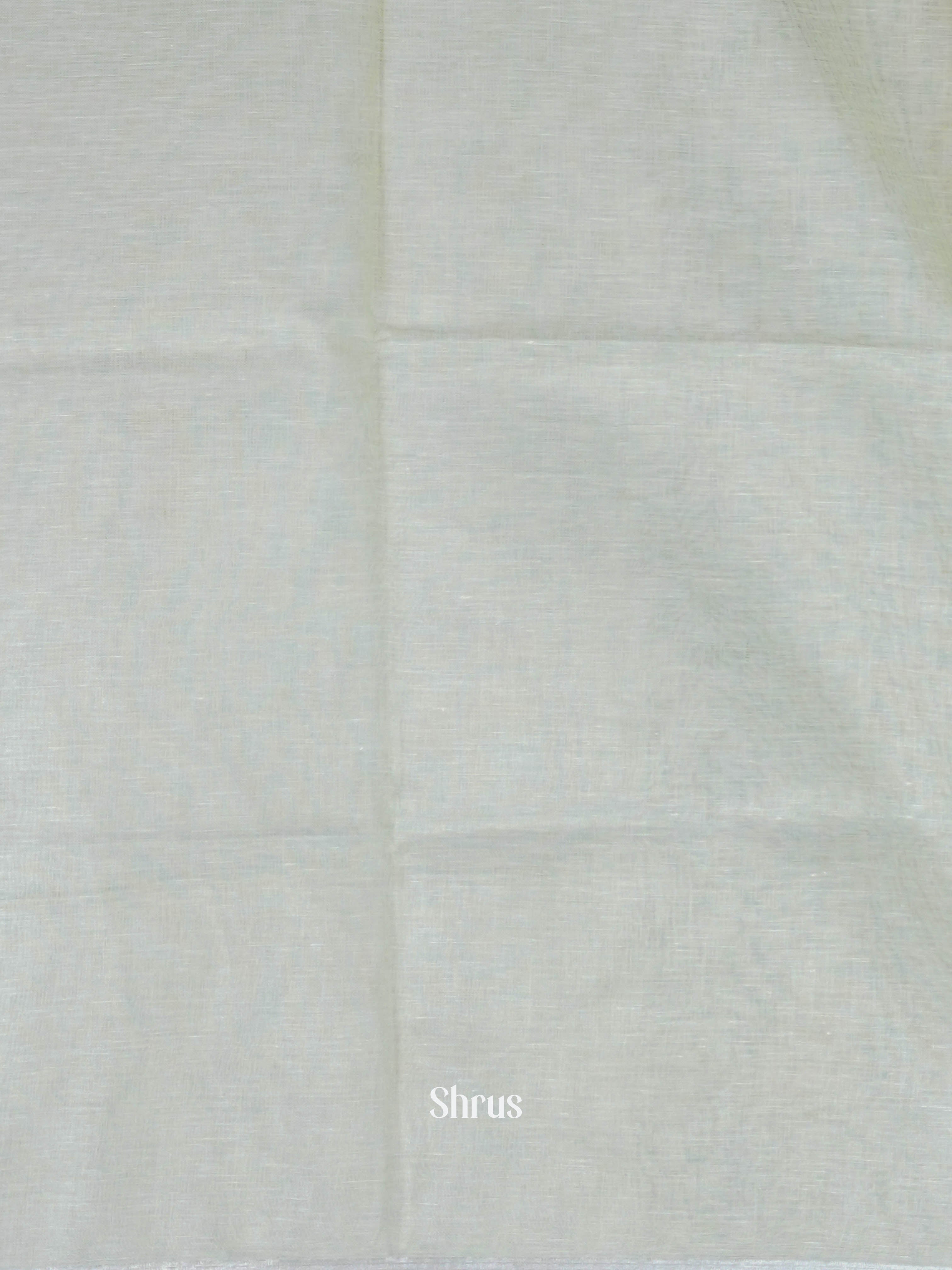 Cream - Linen Saree - Shop on ShrusEternity.com