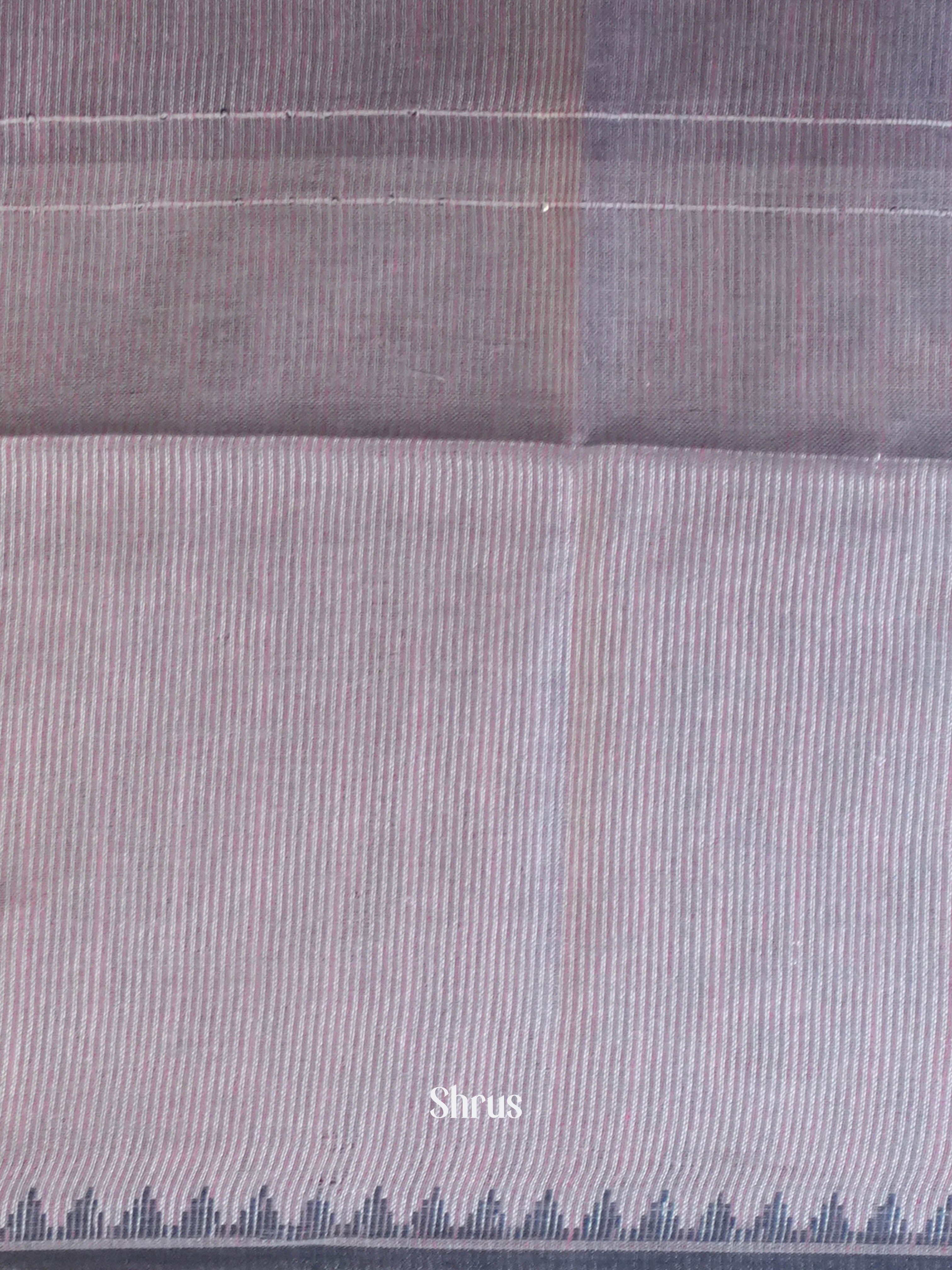 Lavendar - Linen Saree Saree - Shop on ShrusEternity.com