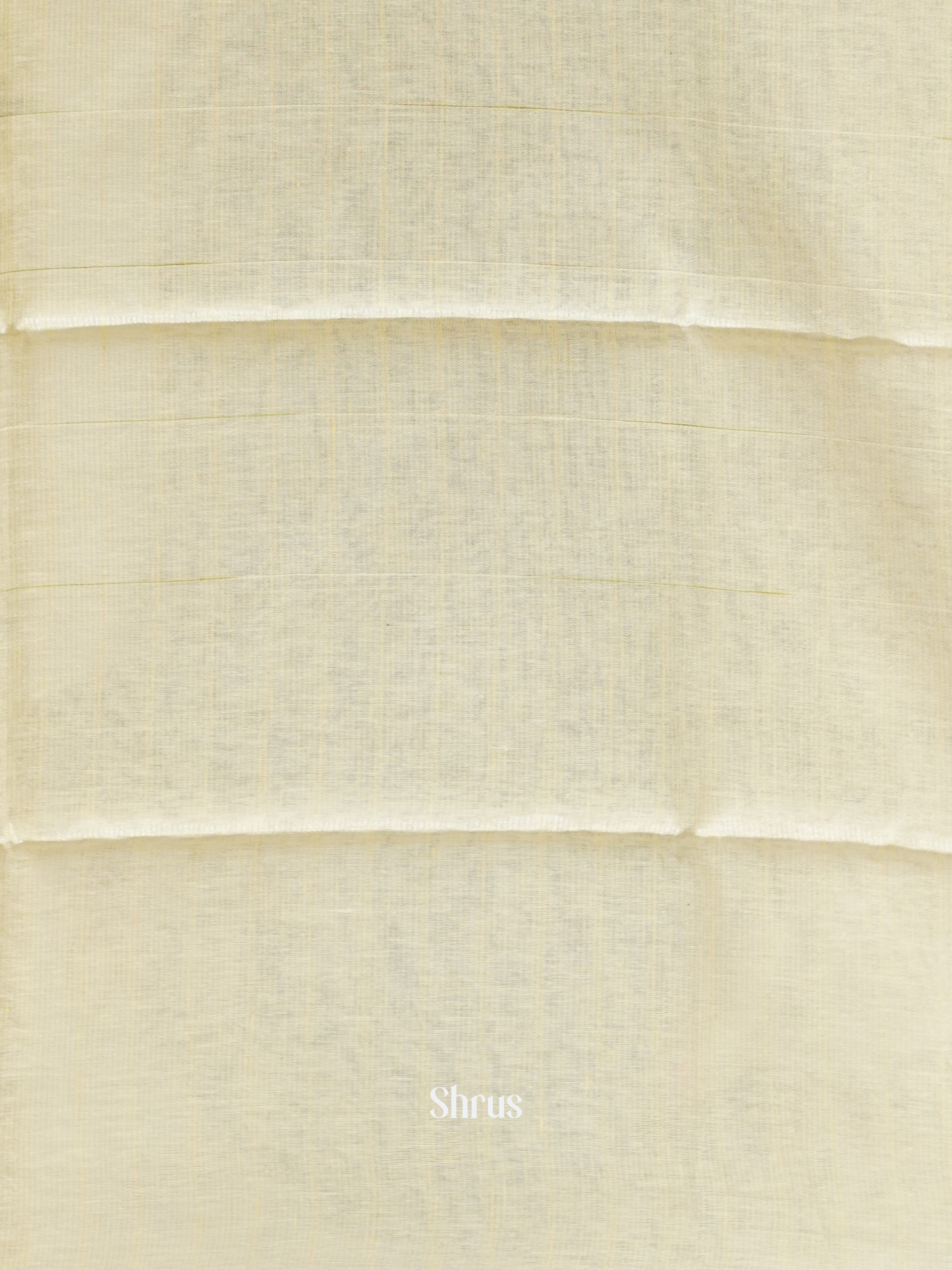 Green & Cream - Art Modal Saree - Shop on ShrusEternity.com