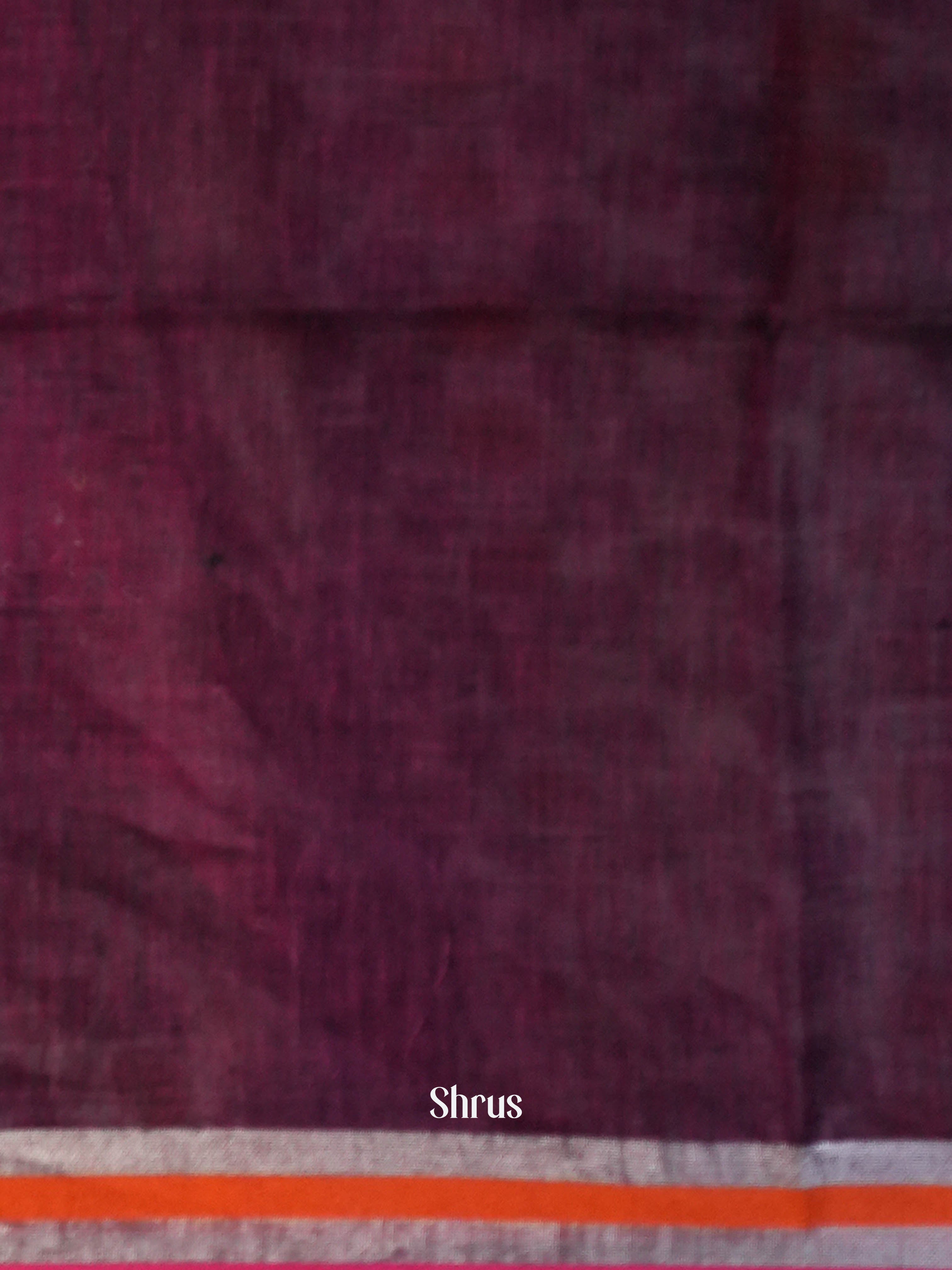 Dark Green - Linen Saree Saree - Shop on ShrusEternity.com