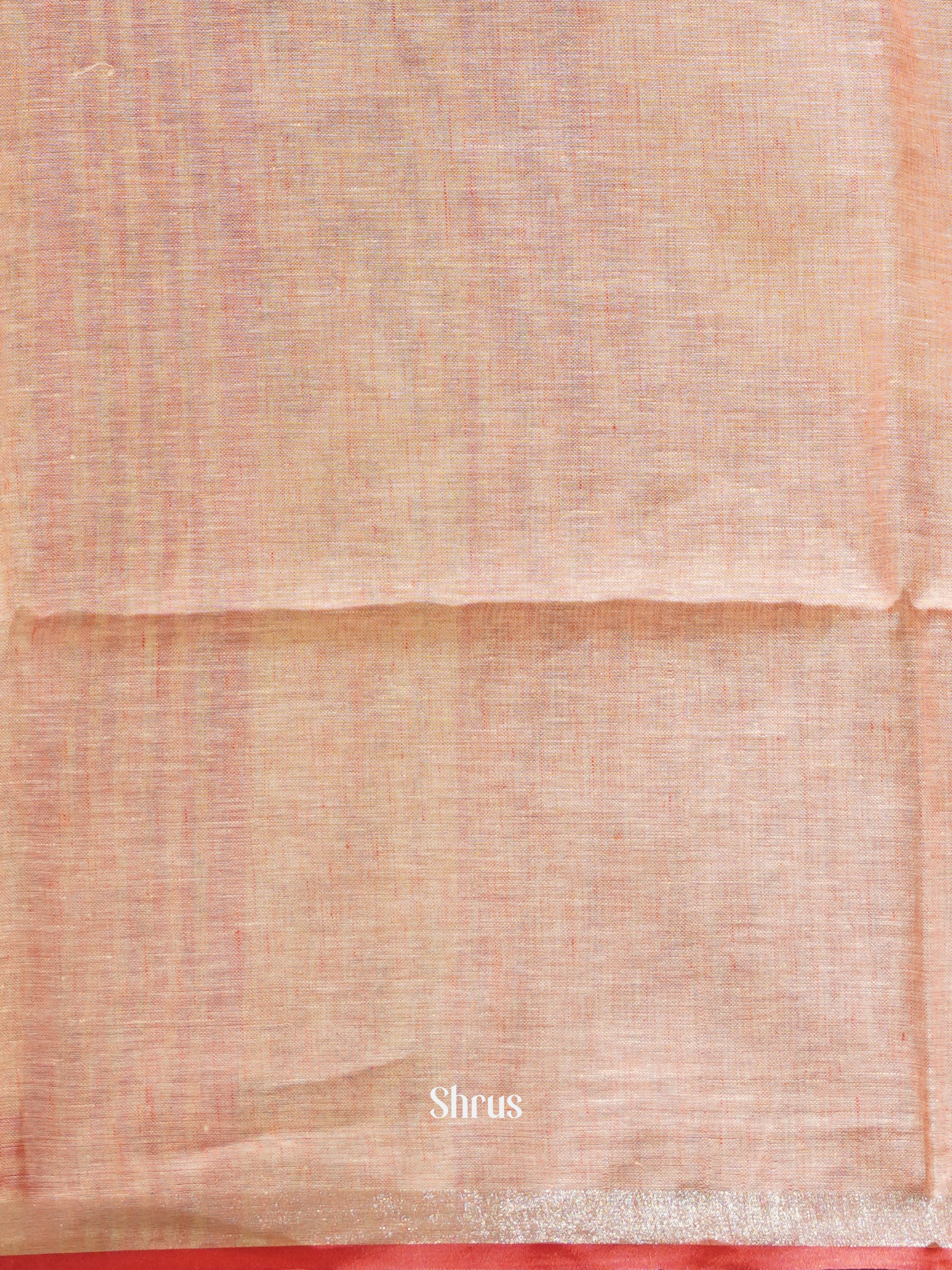 Green & Pink - Linen saree - Shop on ShrusEternity.com