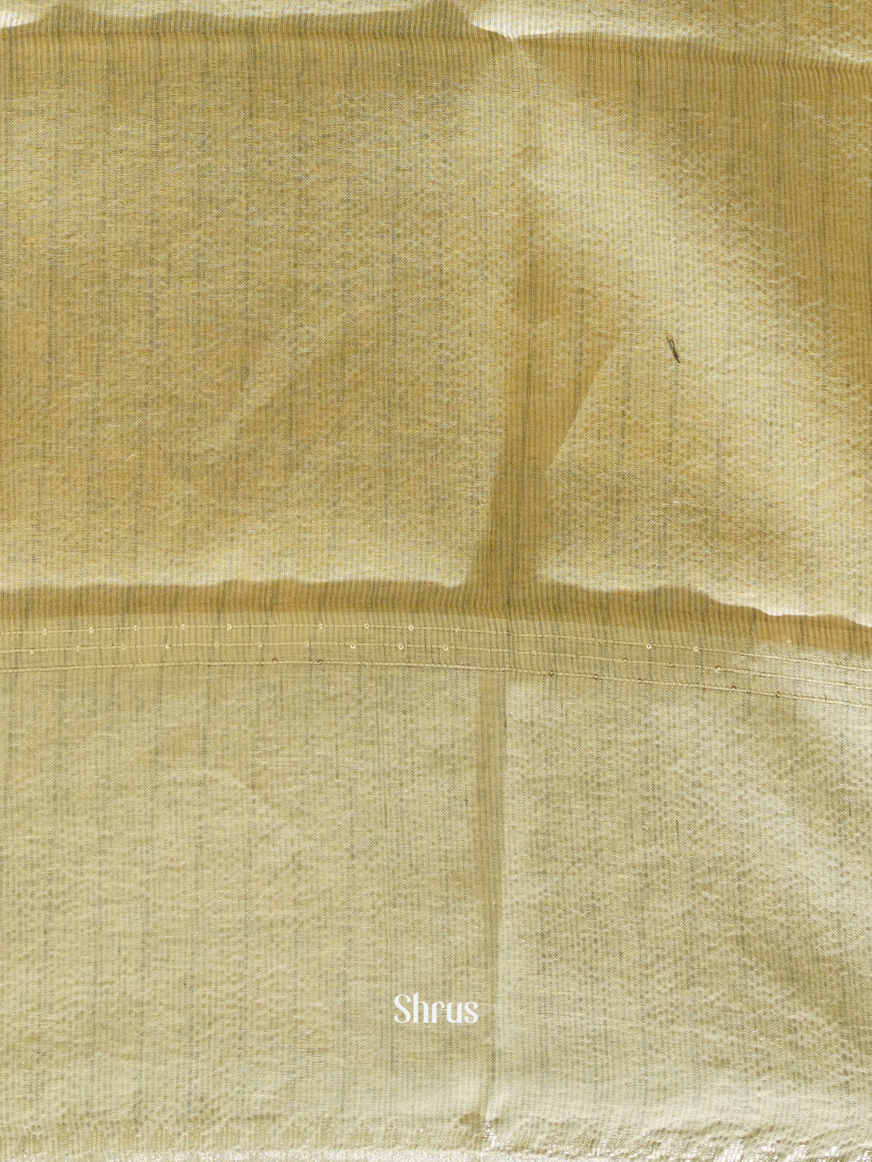 Grey & Cream - Linen Saree - Shop on ShrusEternity.com