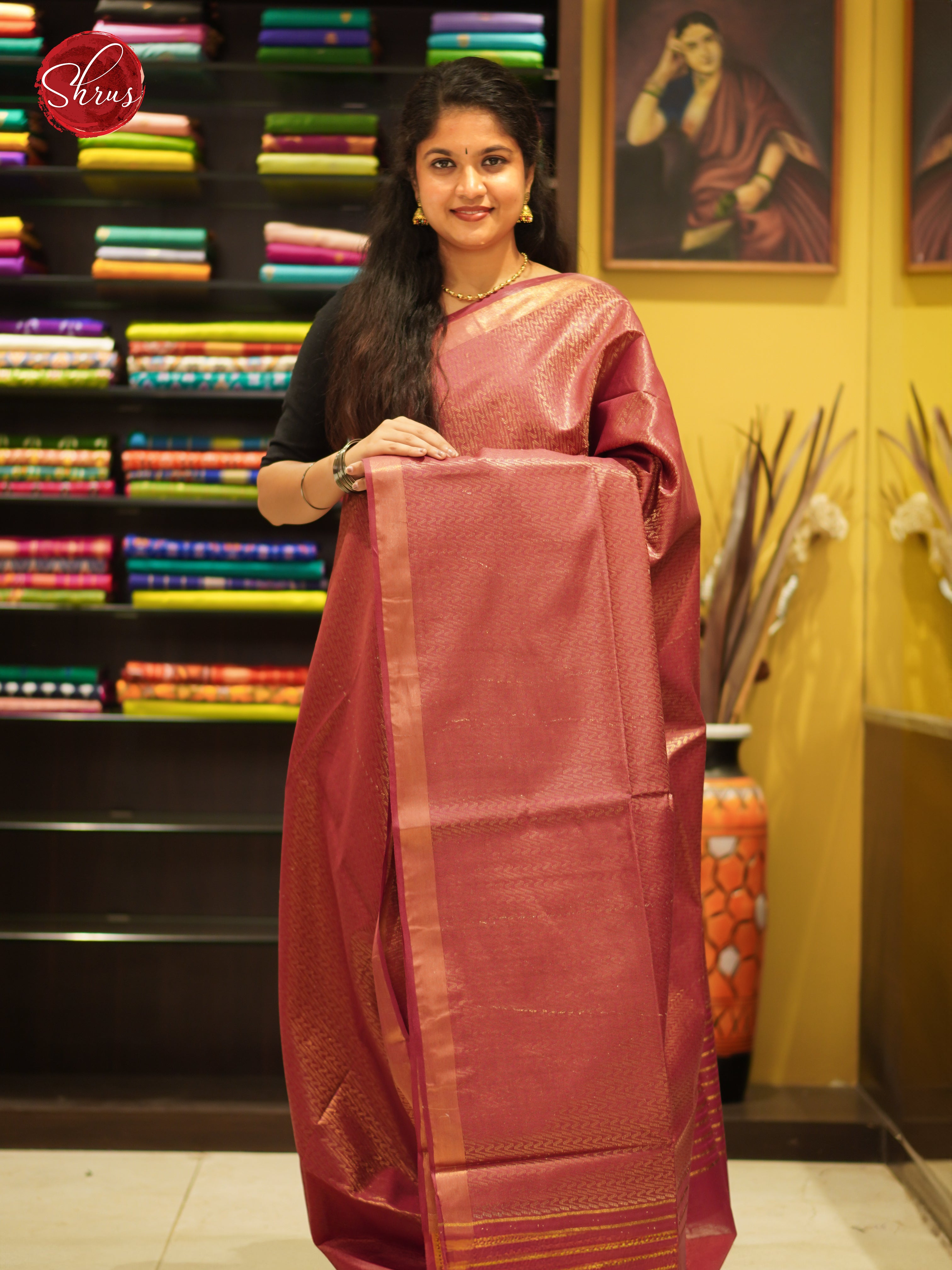 CES02095 - Semi Tussar Saree - Shop on ShrusEternity.com