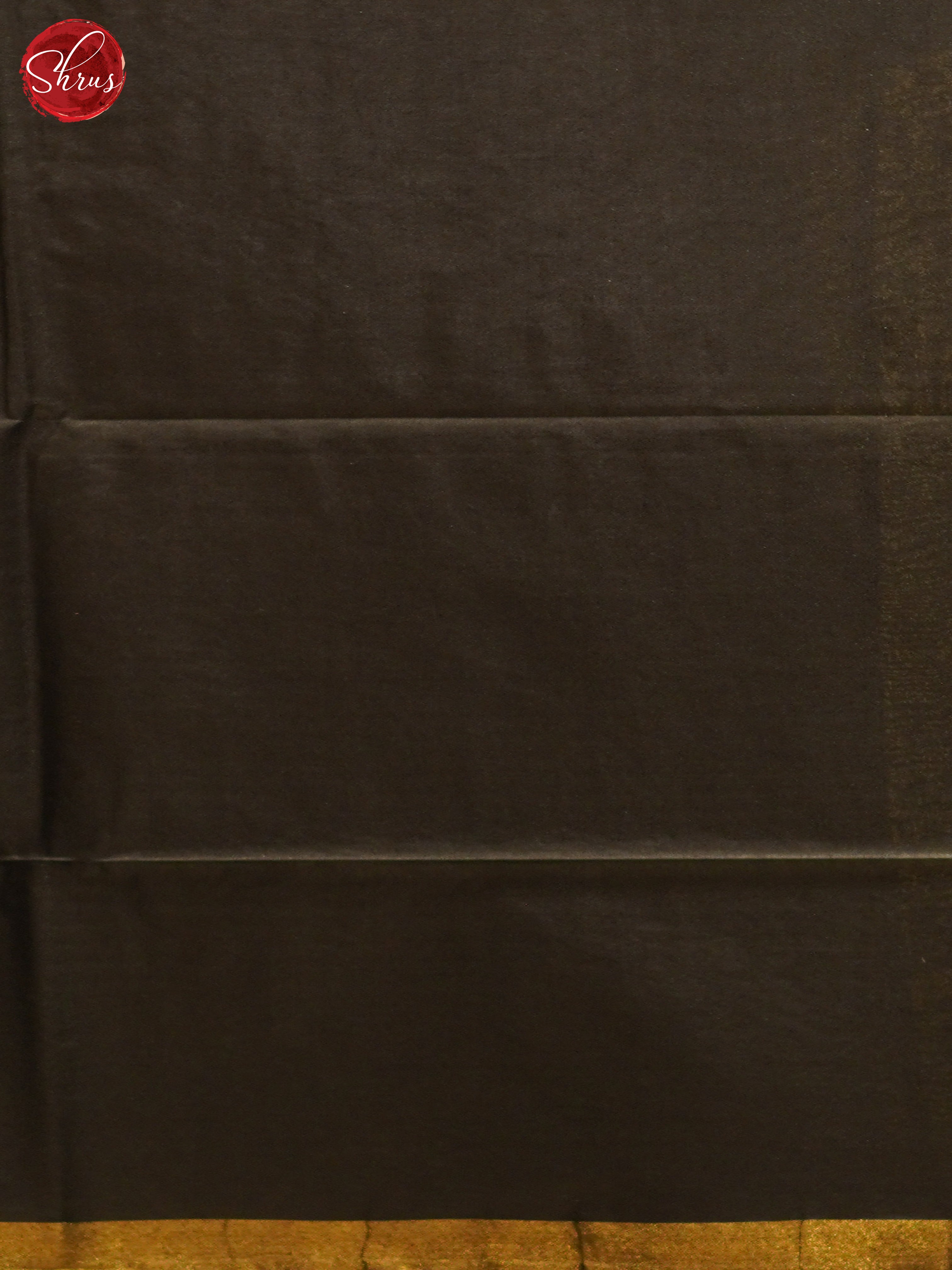 Black(Single Tone)- Semi Tussar Saree - Shop on ShrusEternity.com