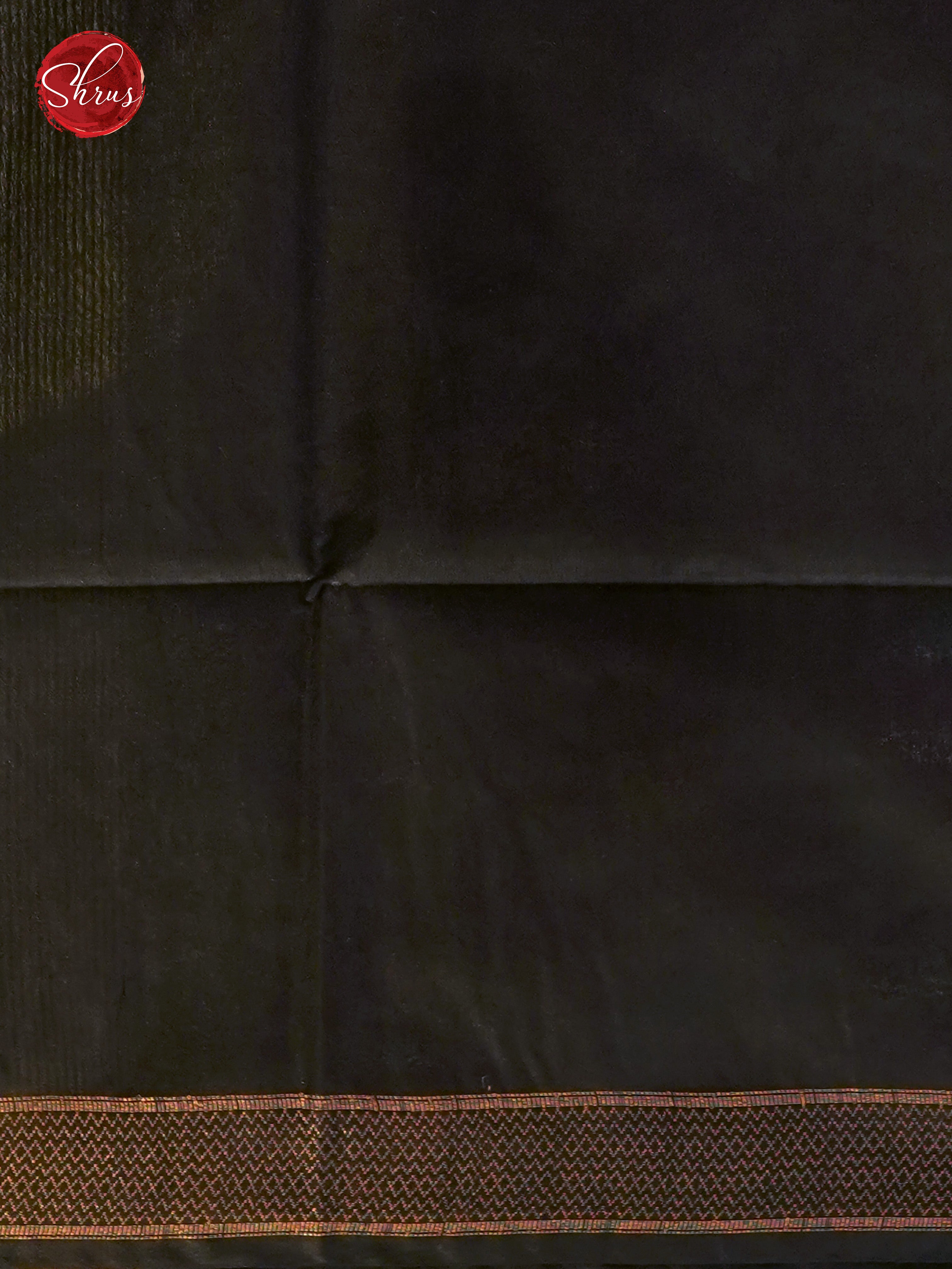 Black(Single Tone) - Semi Tussar - Shop on ShrusEternity.com