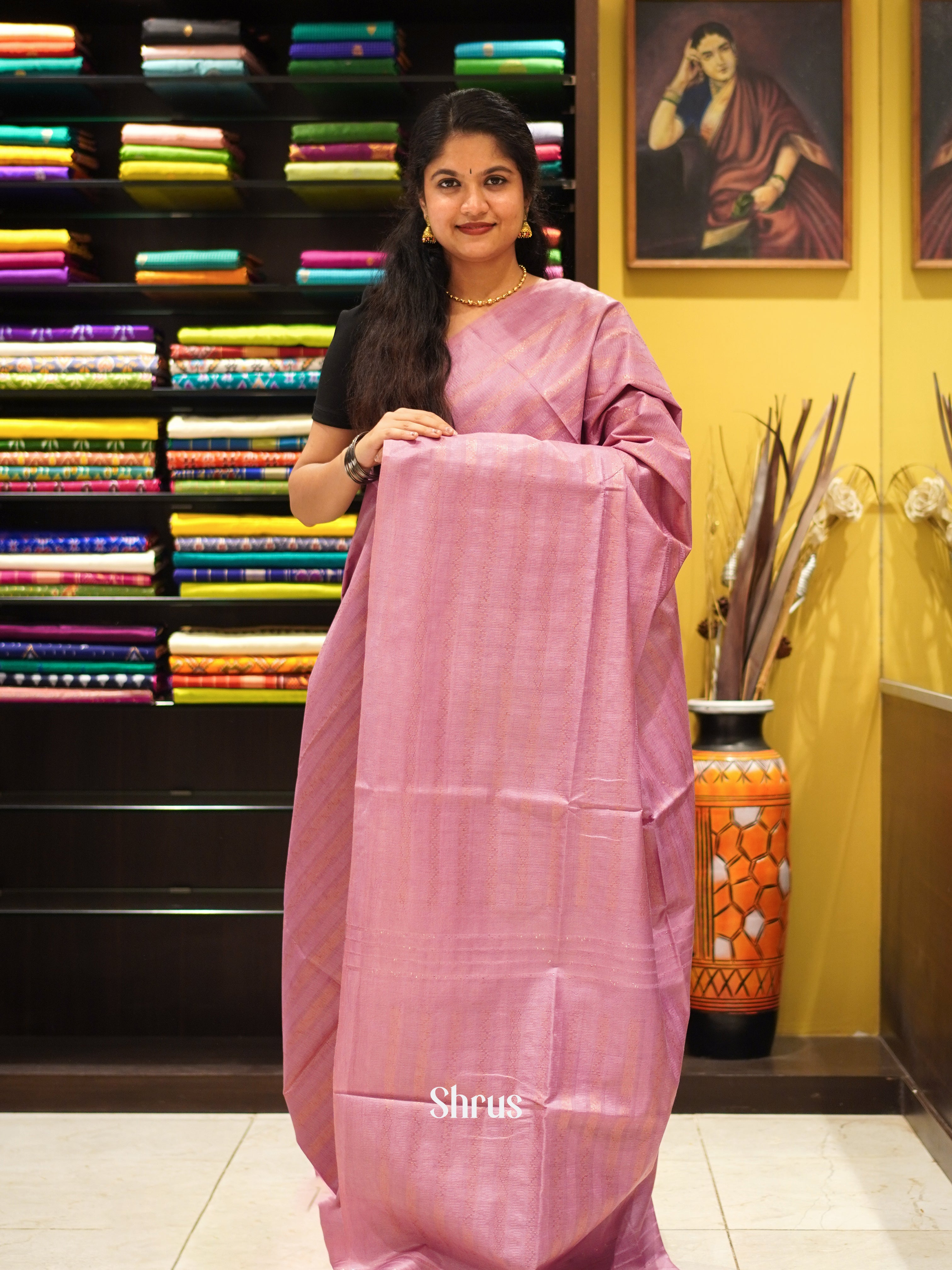 CES02134 - Semi Tussar Saree - Shop on ShrusEternity.com