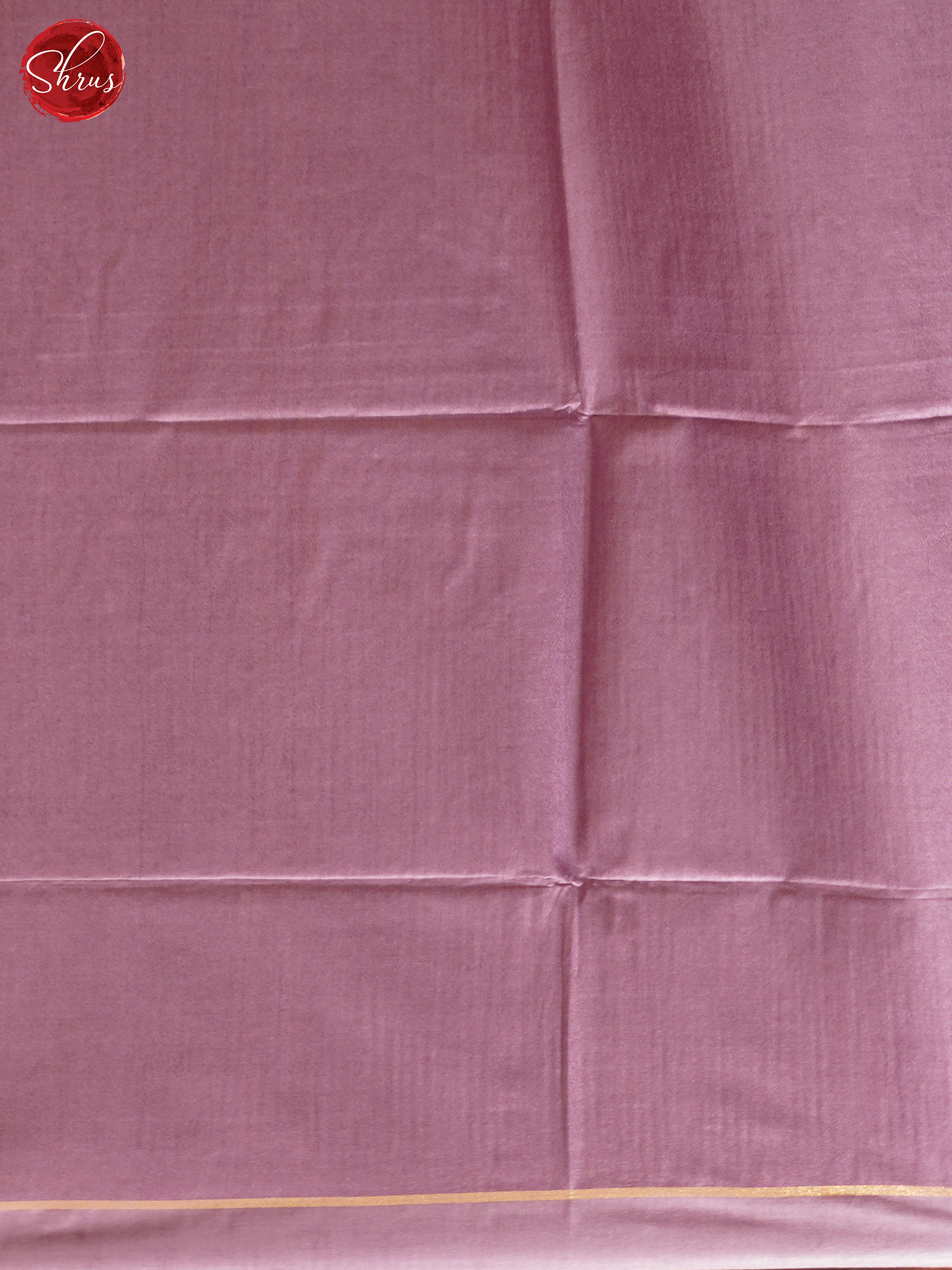 Lavender(Single Tone) - Semi Tussar Saree - Shop on ShrusEternity.com