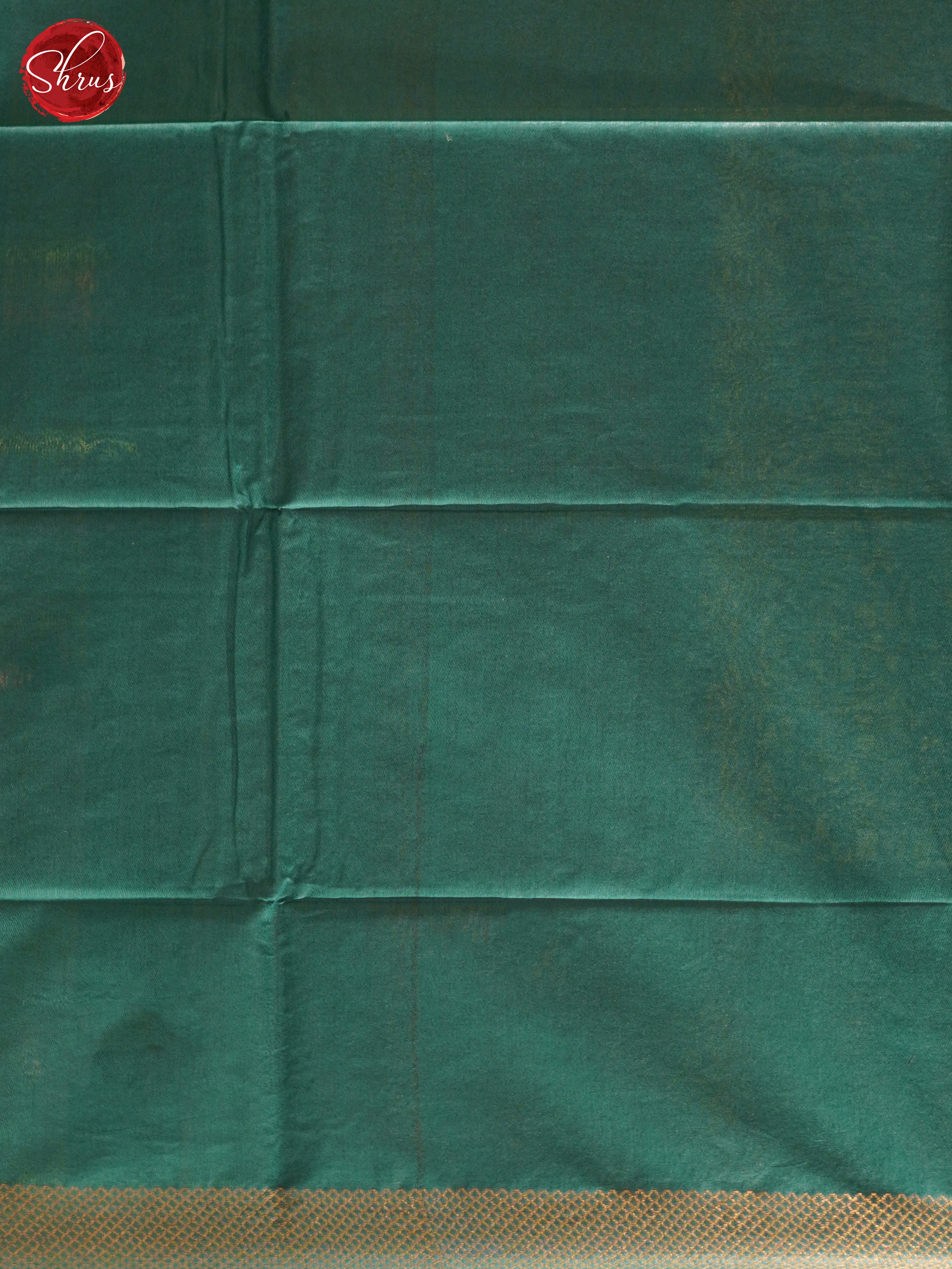 Green(Single Tone) - Semi Tussar Saree - Shop on ShrusEternity.com