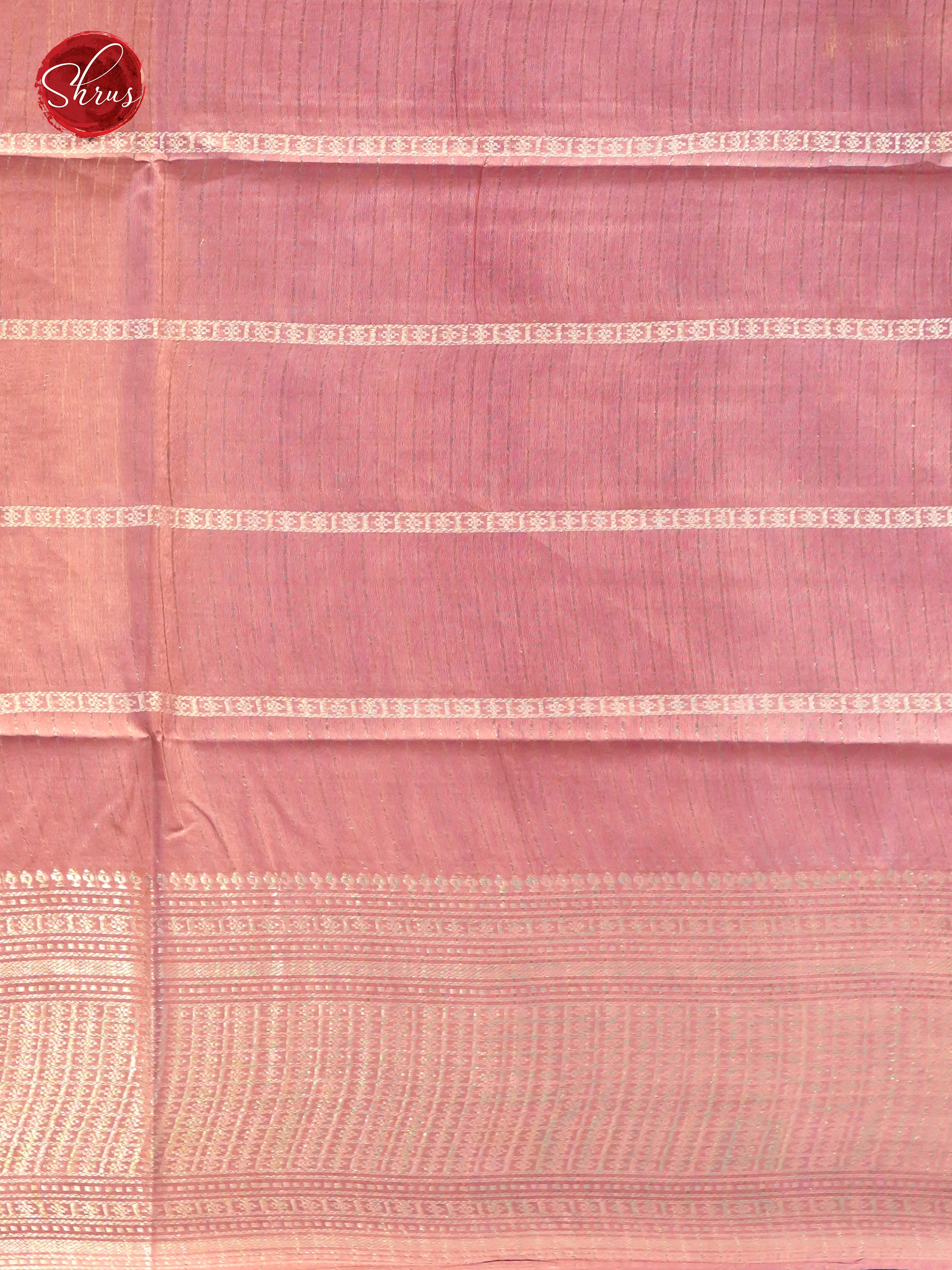 Pink(Single Tone) - Semi Tussar - Shop on ShrusEternity.com