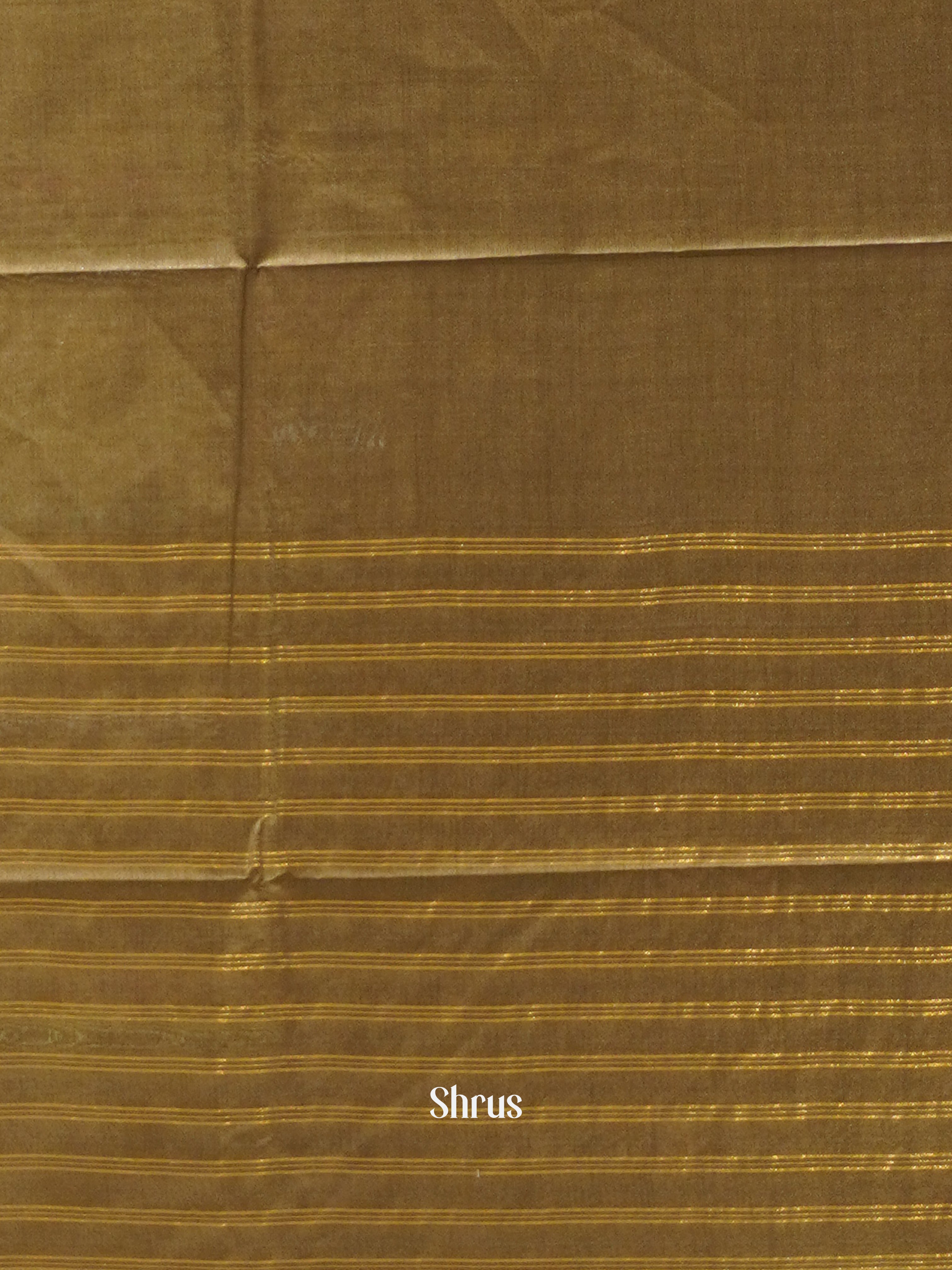 Grey (Single Tone)- Semi Tussar Saree - Shop on ShrusEternity.com