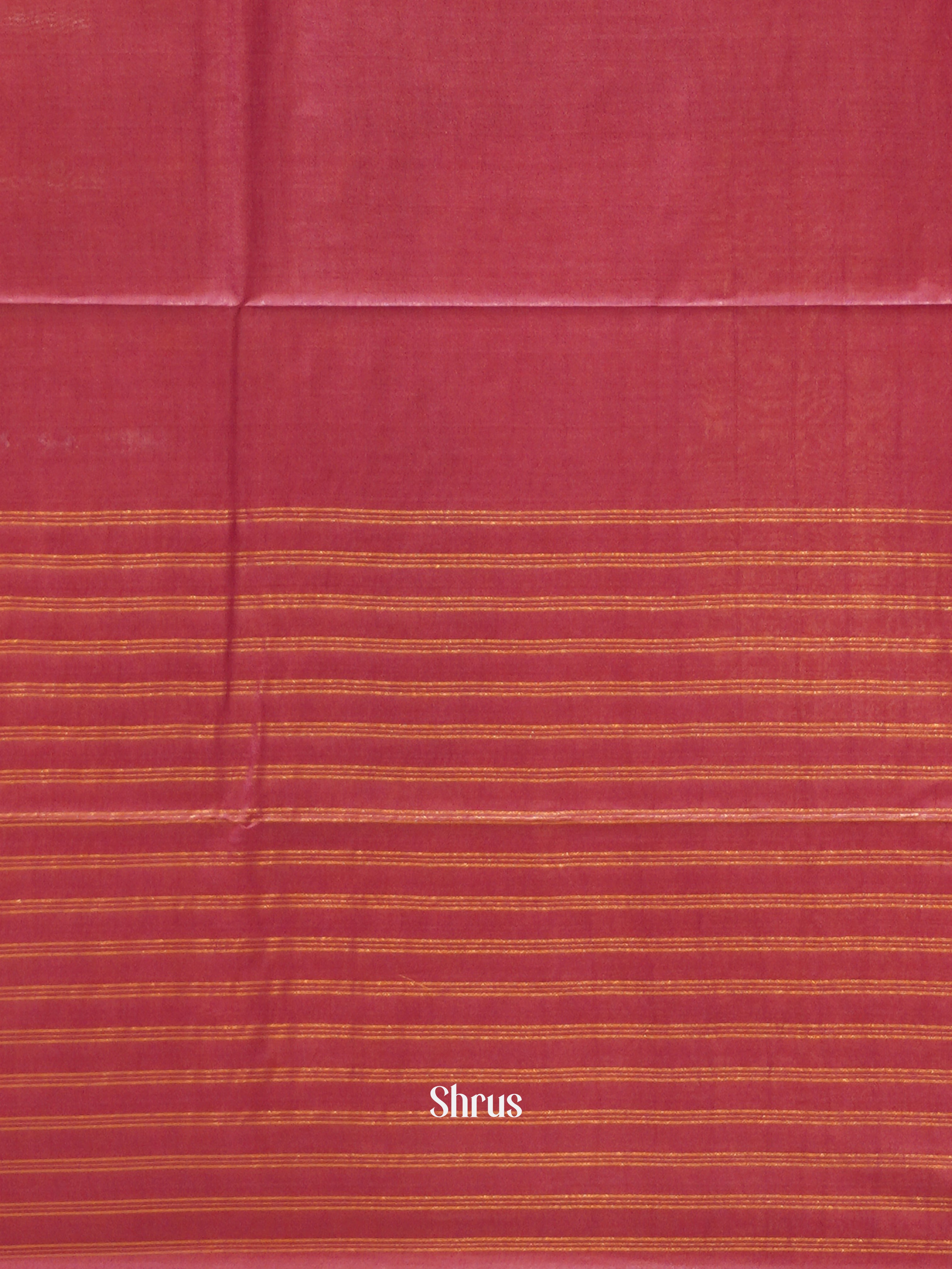 Pink(Single Tone) - Semi Tussar Saree - Shop on ShrusEternity.com
