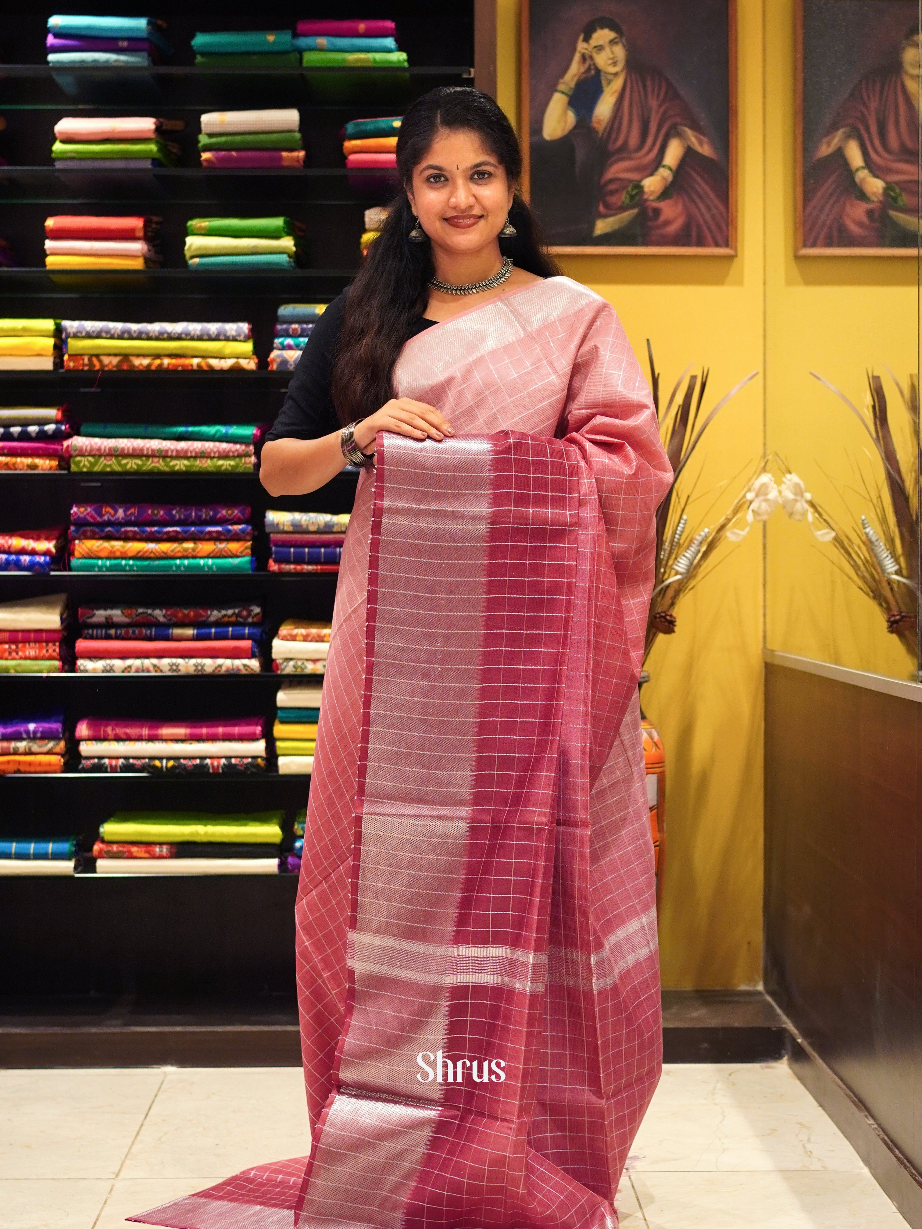 CES02282 - Semi Tussar Saree - Shop on ShrusEternity.com