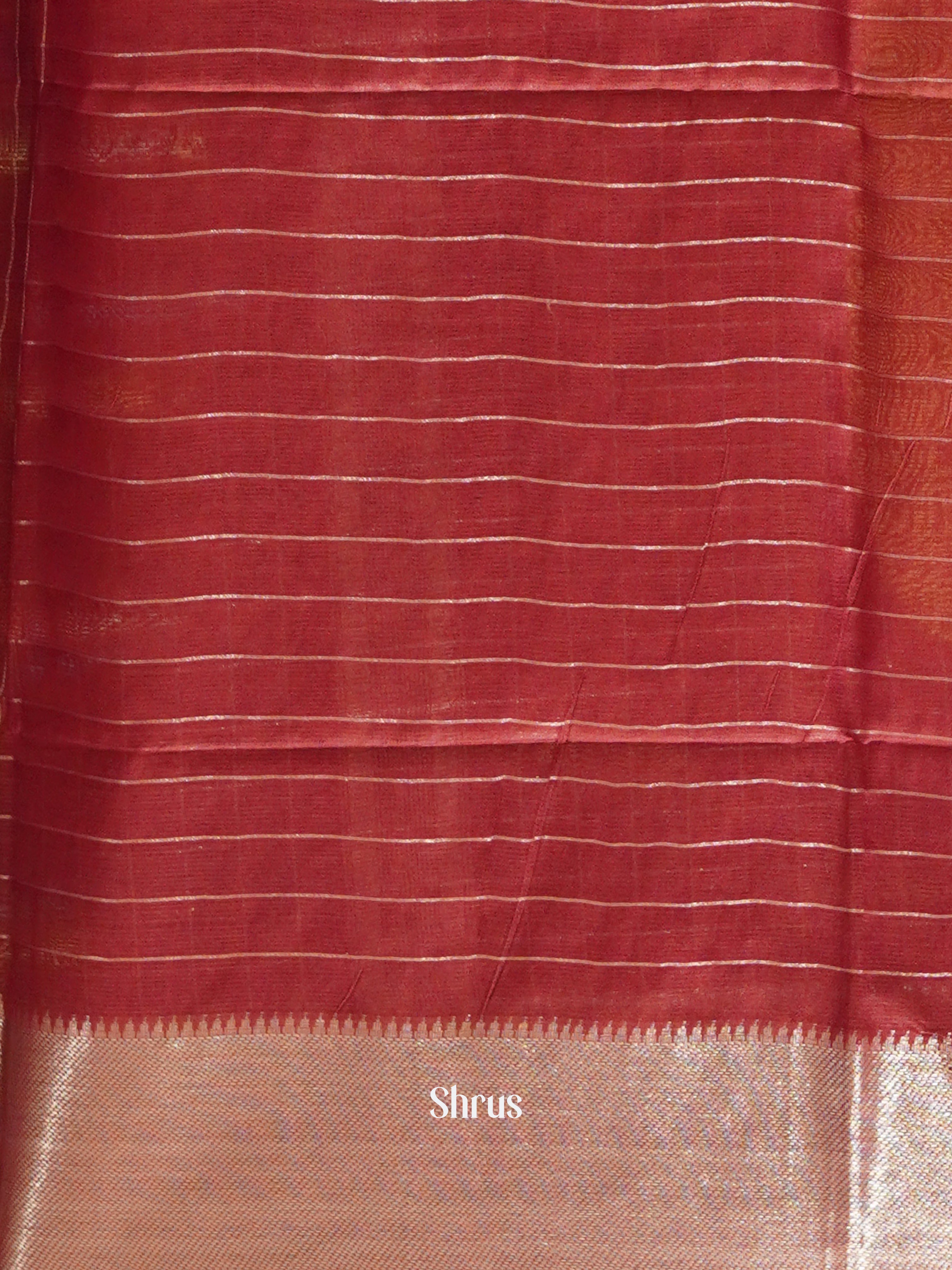 CES02282 - Semi Tussar Saree - Shop on ShrusEternity.com