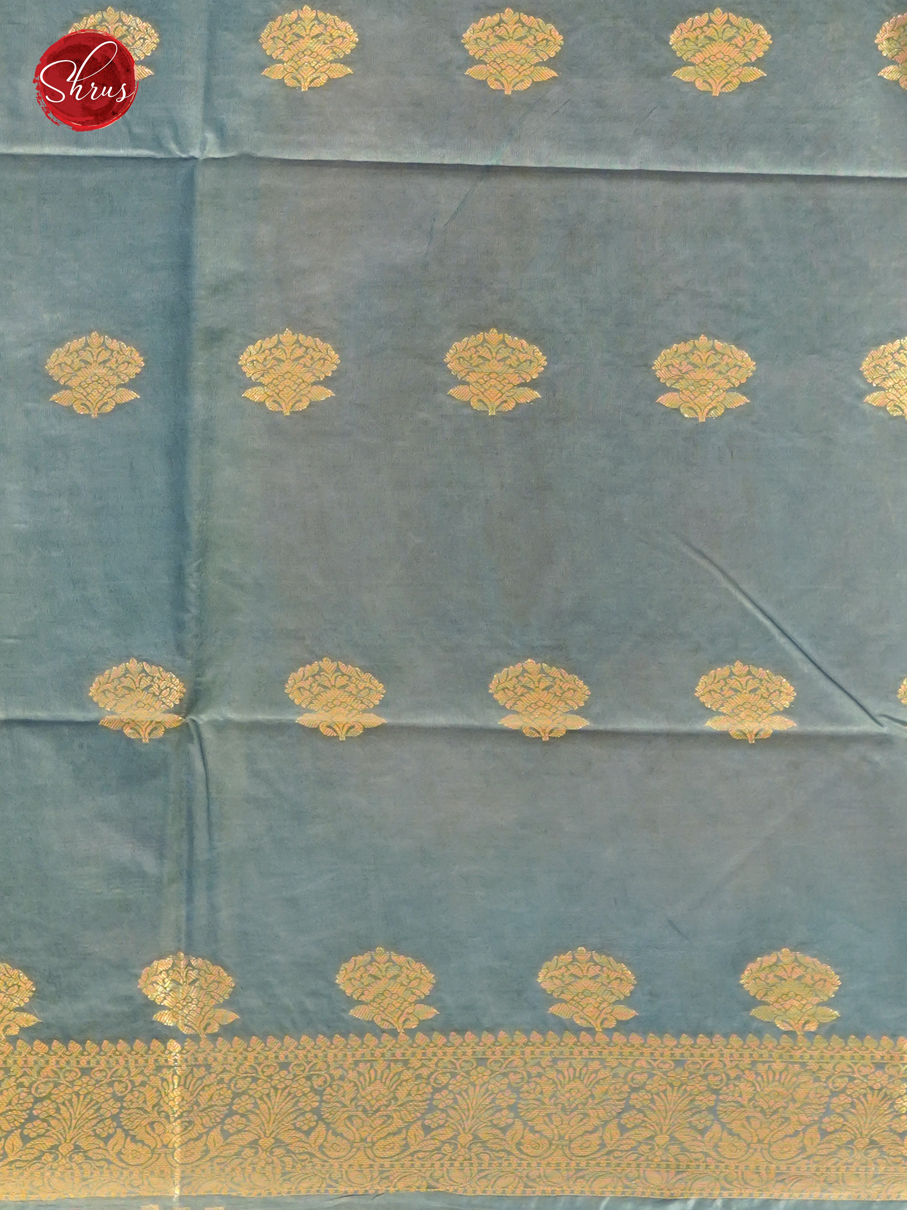 Orange & Grey - Semi Tussar - Shop on ShrusEternity.com