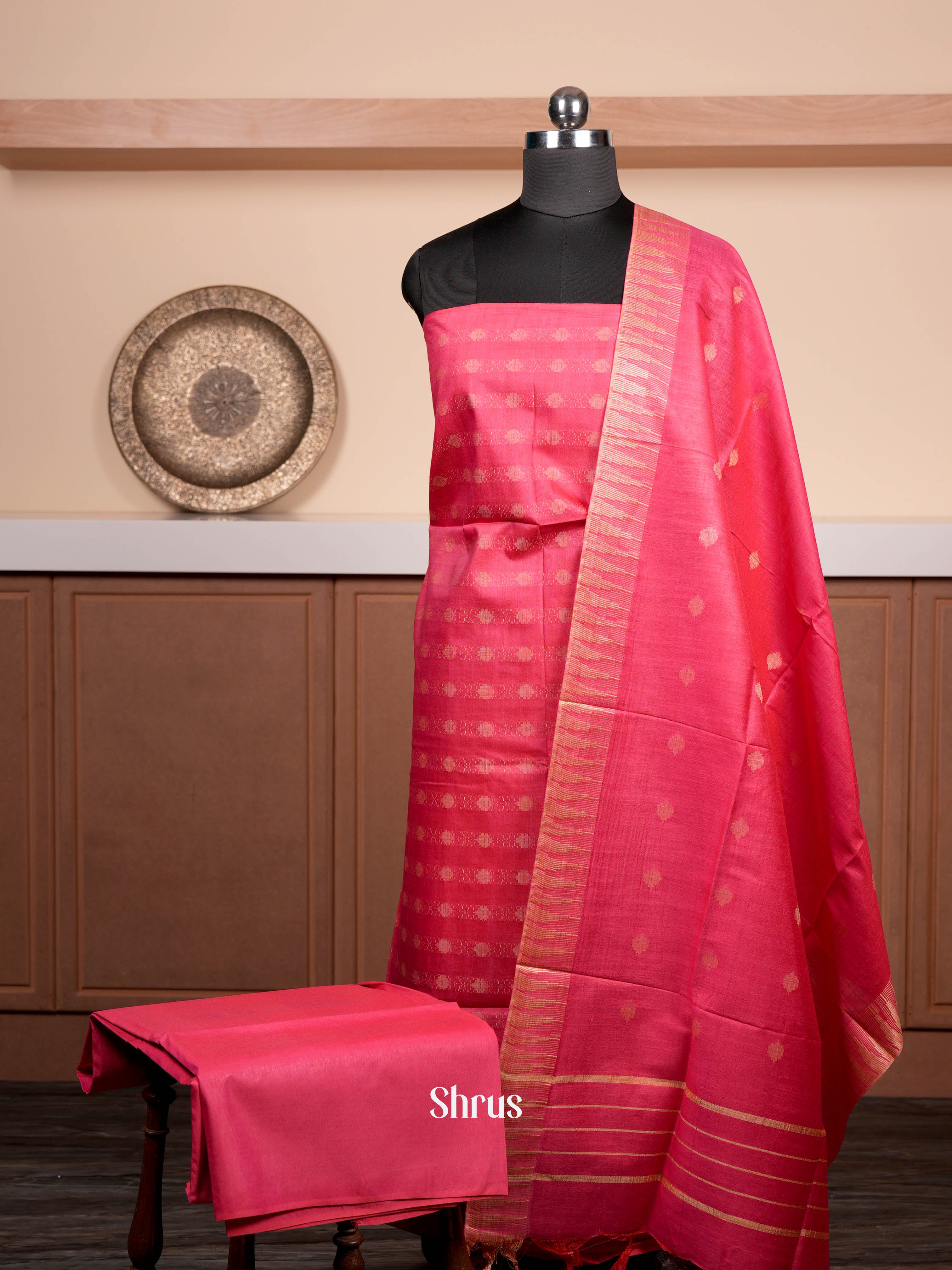 Pink - Fancy salwar - Shop on ShrusEternity.com