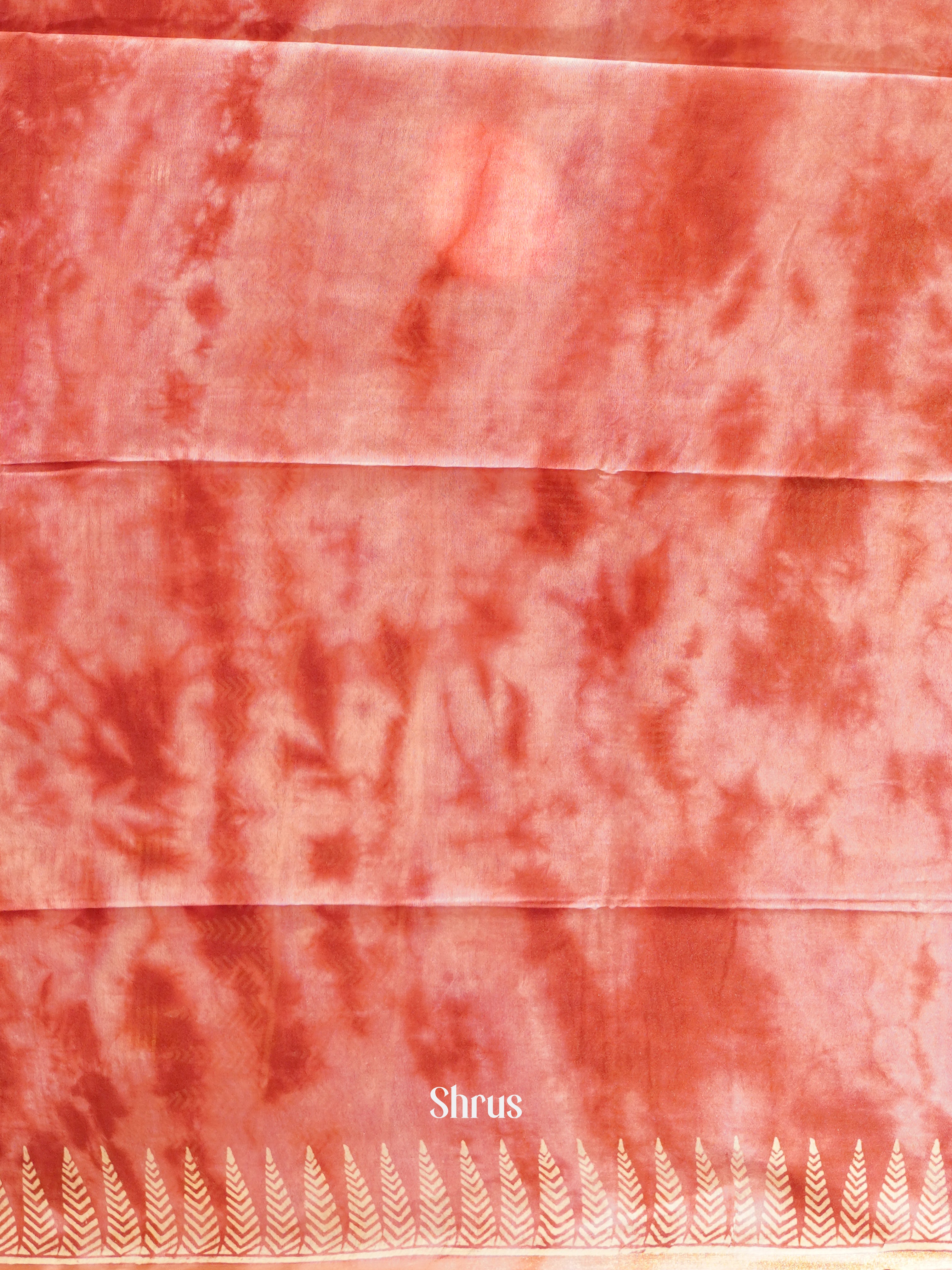 Brick- Bhatik Saree - Shop on ShrusEternity.com