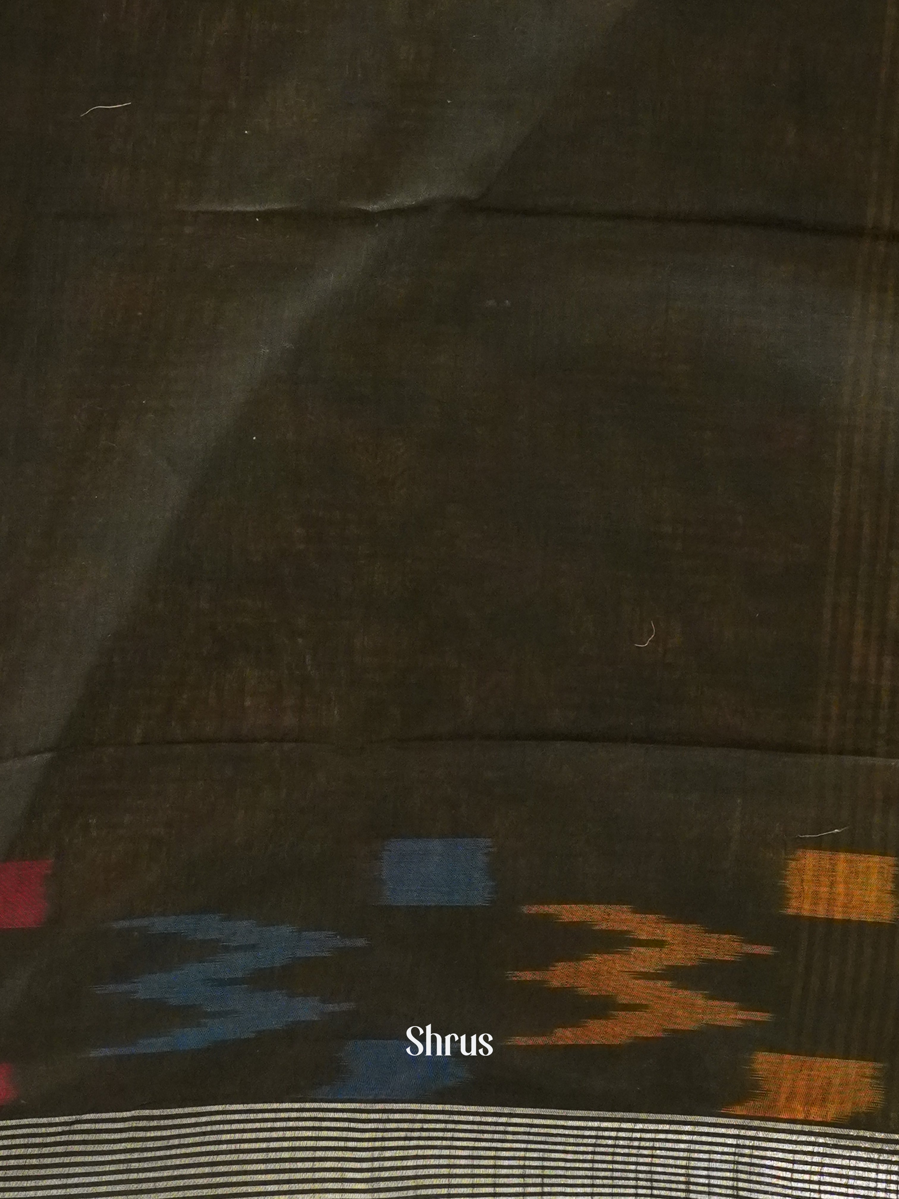 CES03060 - Semi Ikkat Saree - Shop on ShrusEternity.com