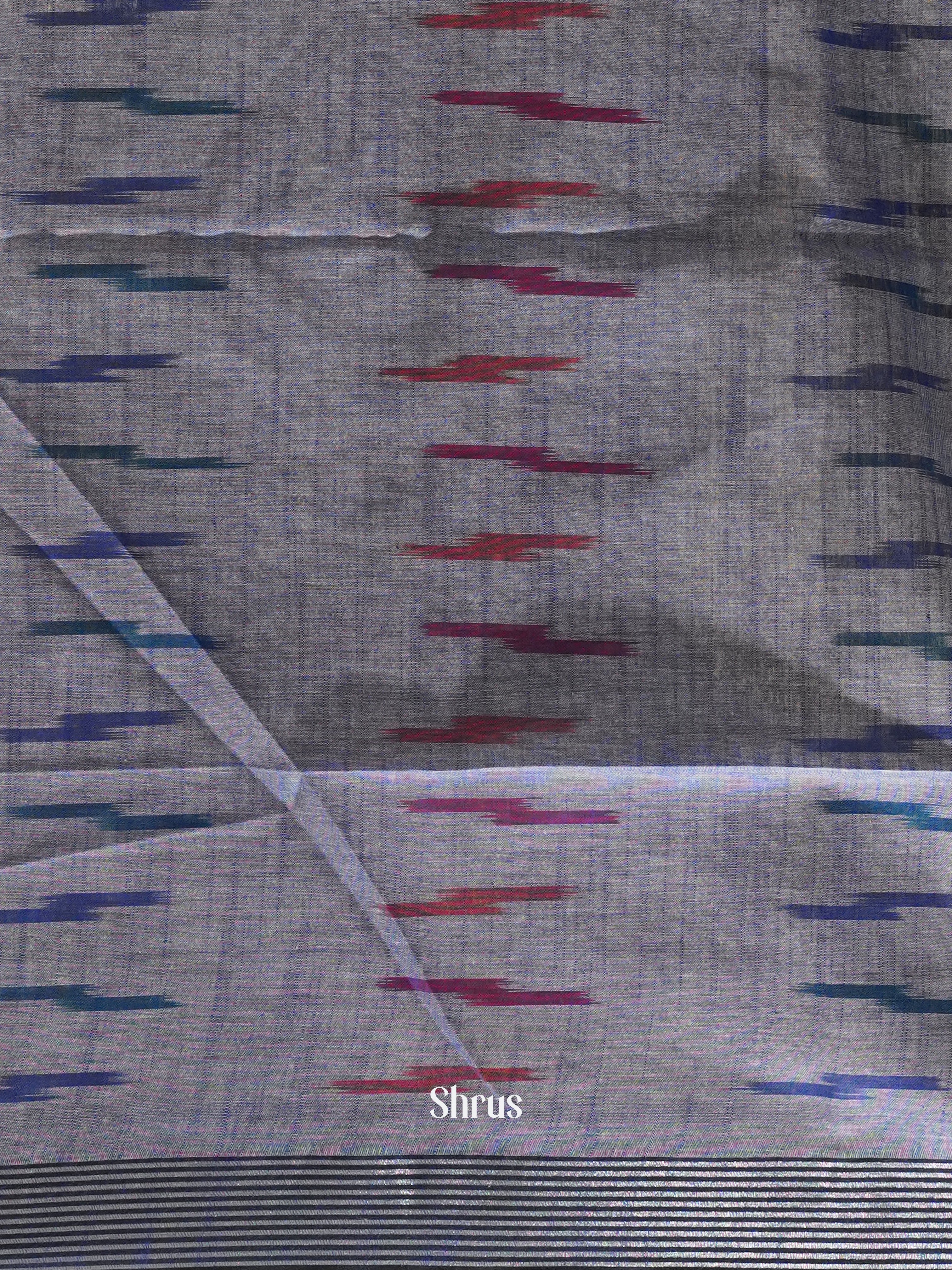 CES03065 - Semi Ikkat Saree - Shop on ShrusEternity.com