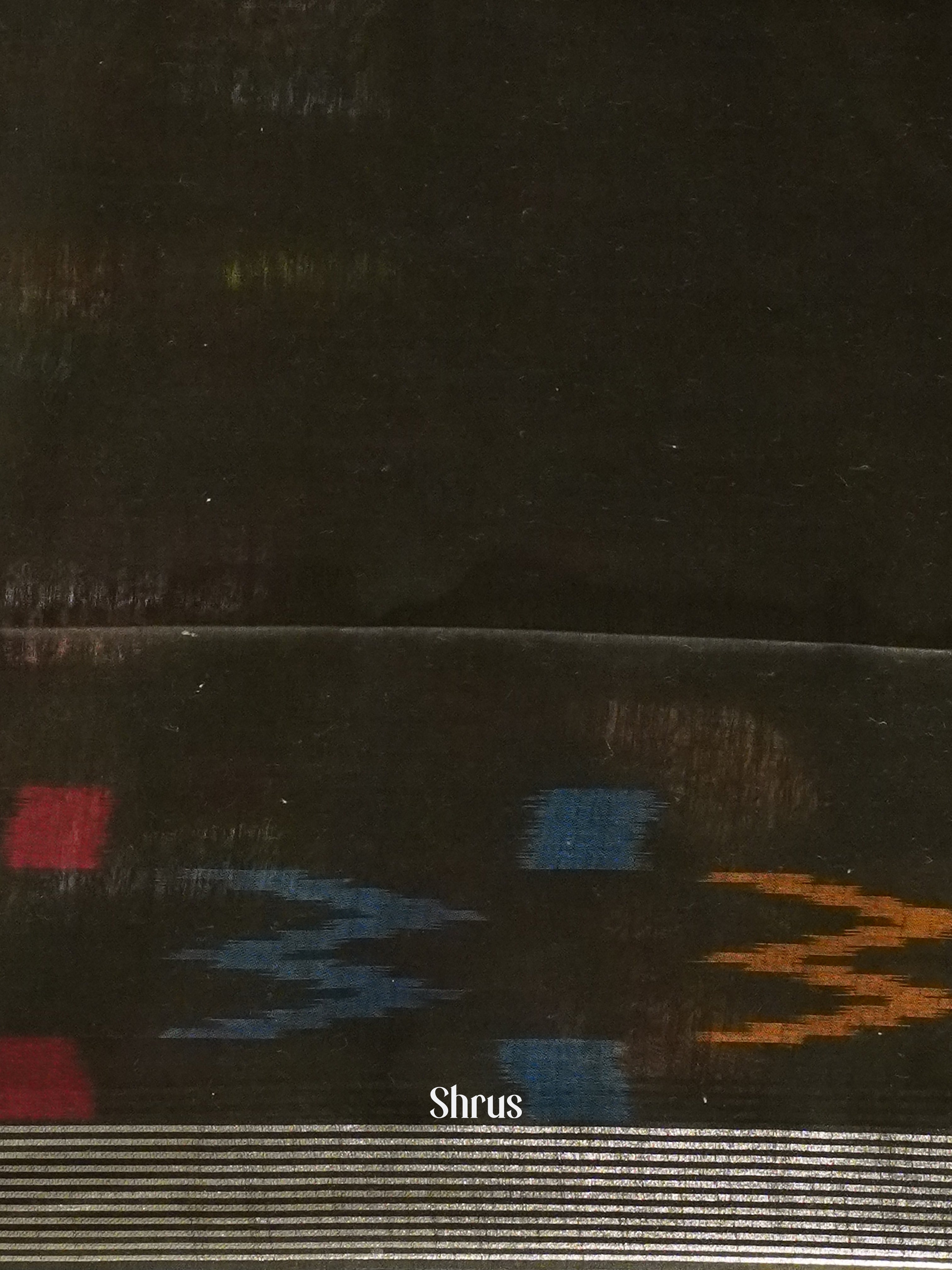 CES03066 - Semi Ikkat Saree - Shop on ShrusEternity.com