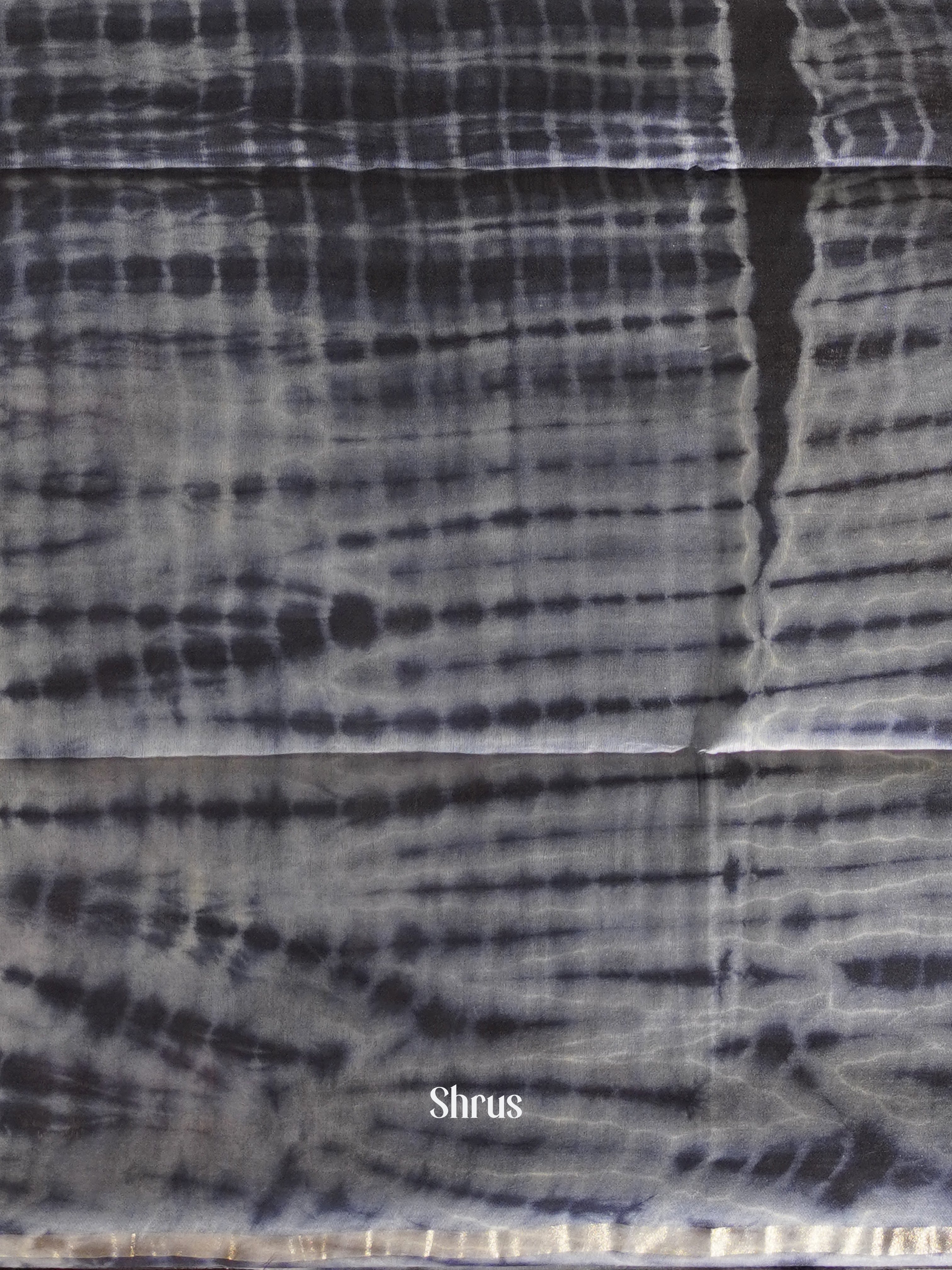 Black & White - Shibori Saree - Shop on ShrusEternity.com