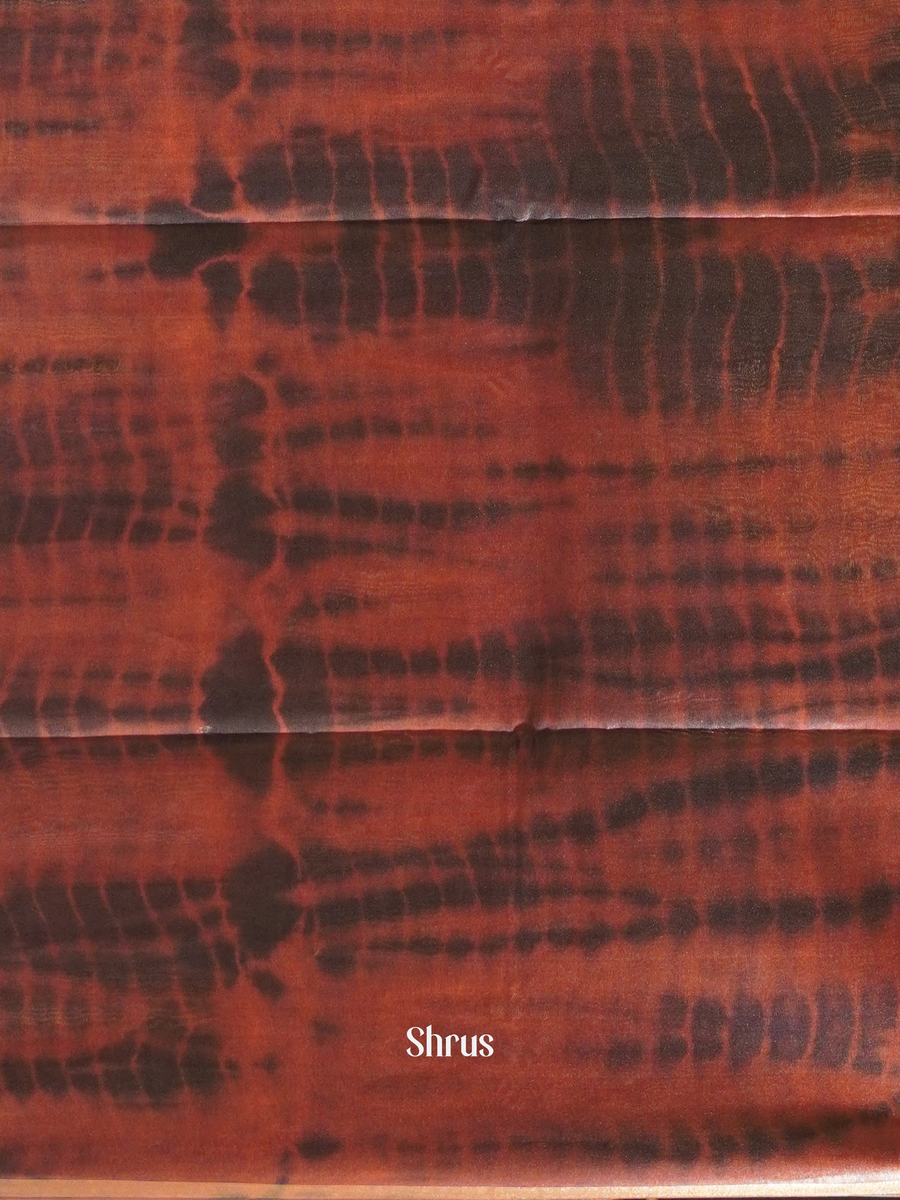 Grey & Red - Shibori Saree - Shop on ShrusEternity.com
