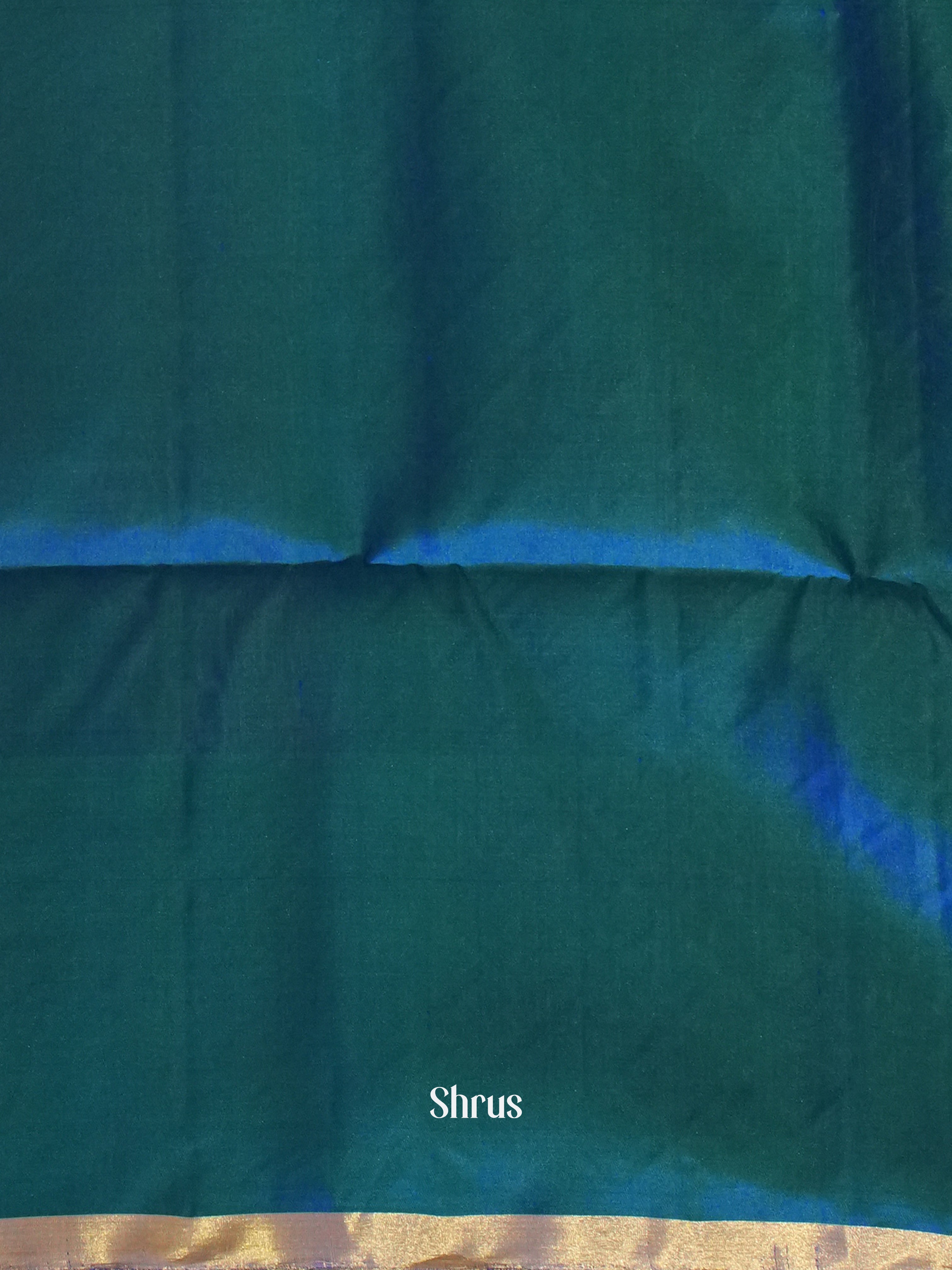 Purple & Blue- Soft Silk Saree - Shop on ShrusEternity.com