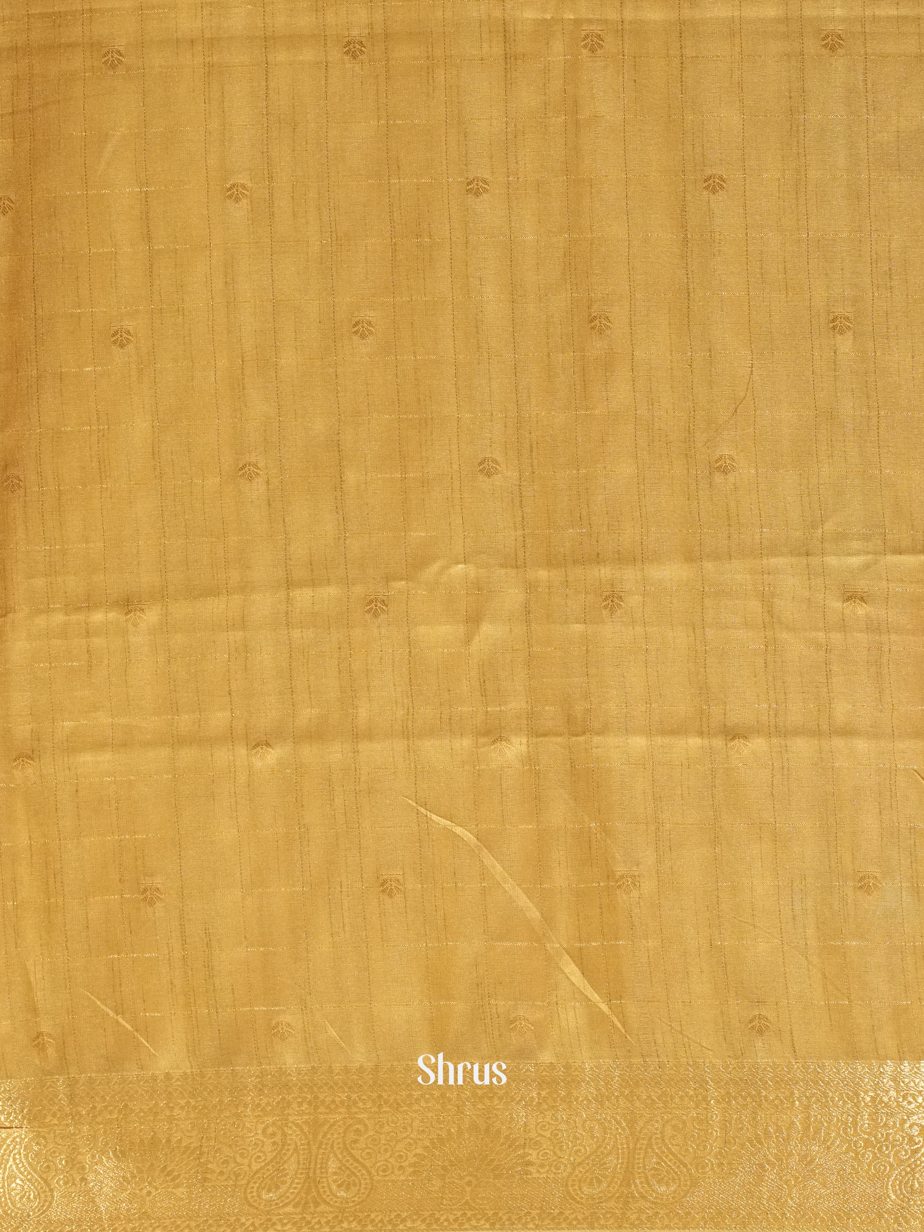 Beige - Semi Crepe Saree - Shop on ShrusEternity.com