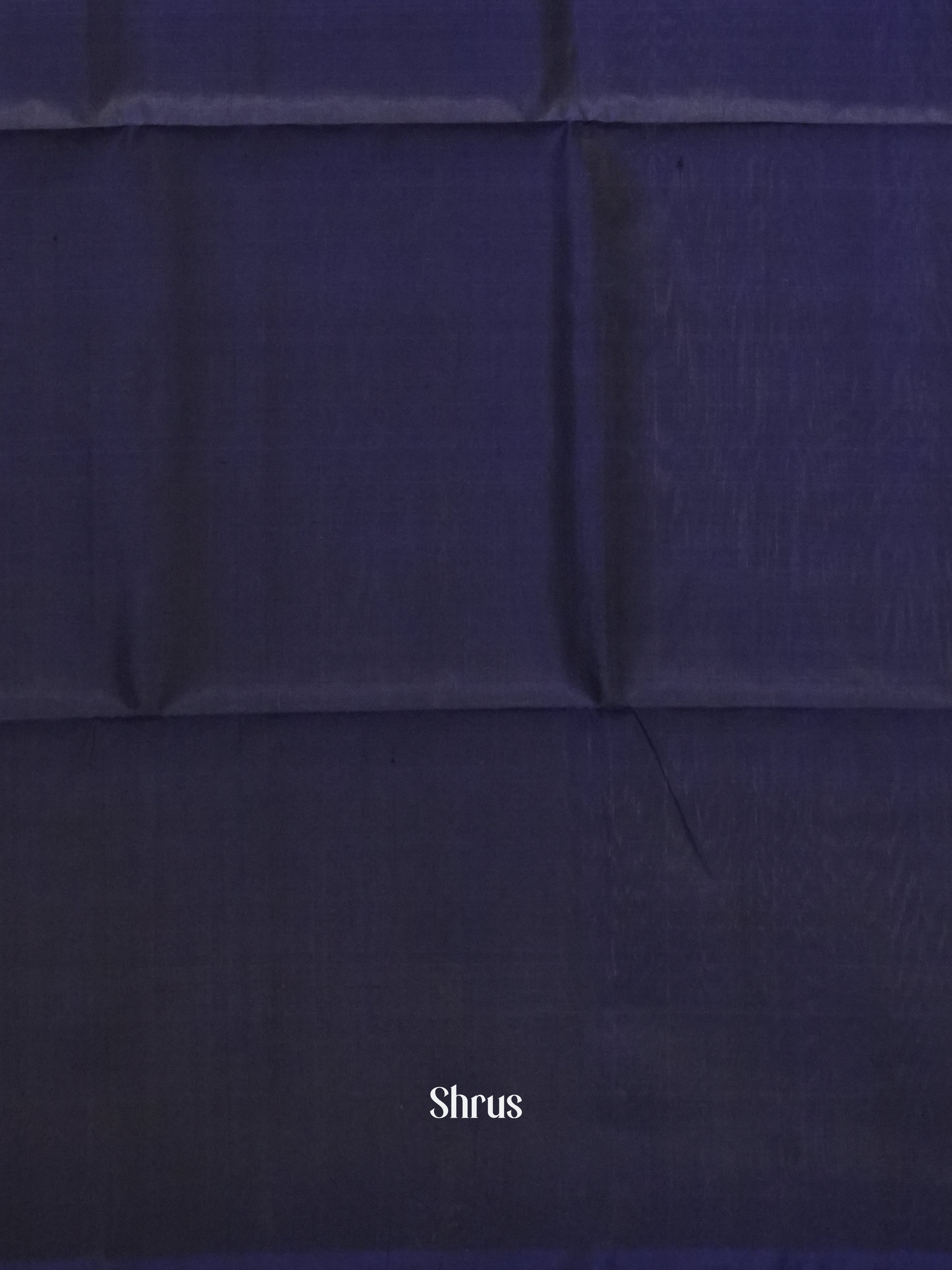 Orange & Blue - Soft Silk Saree - Shop on ShrusEternity.com