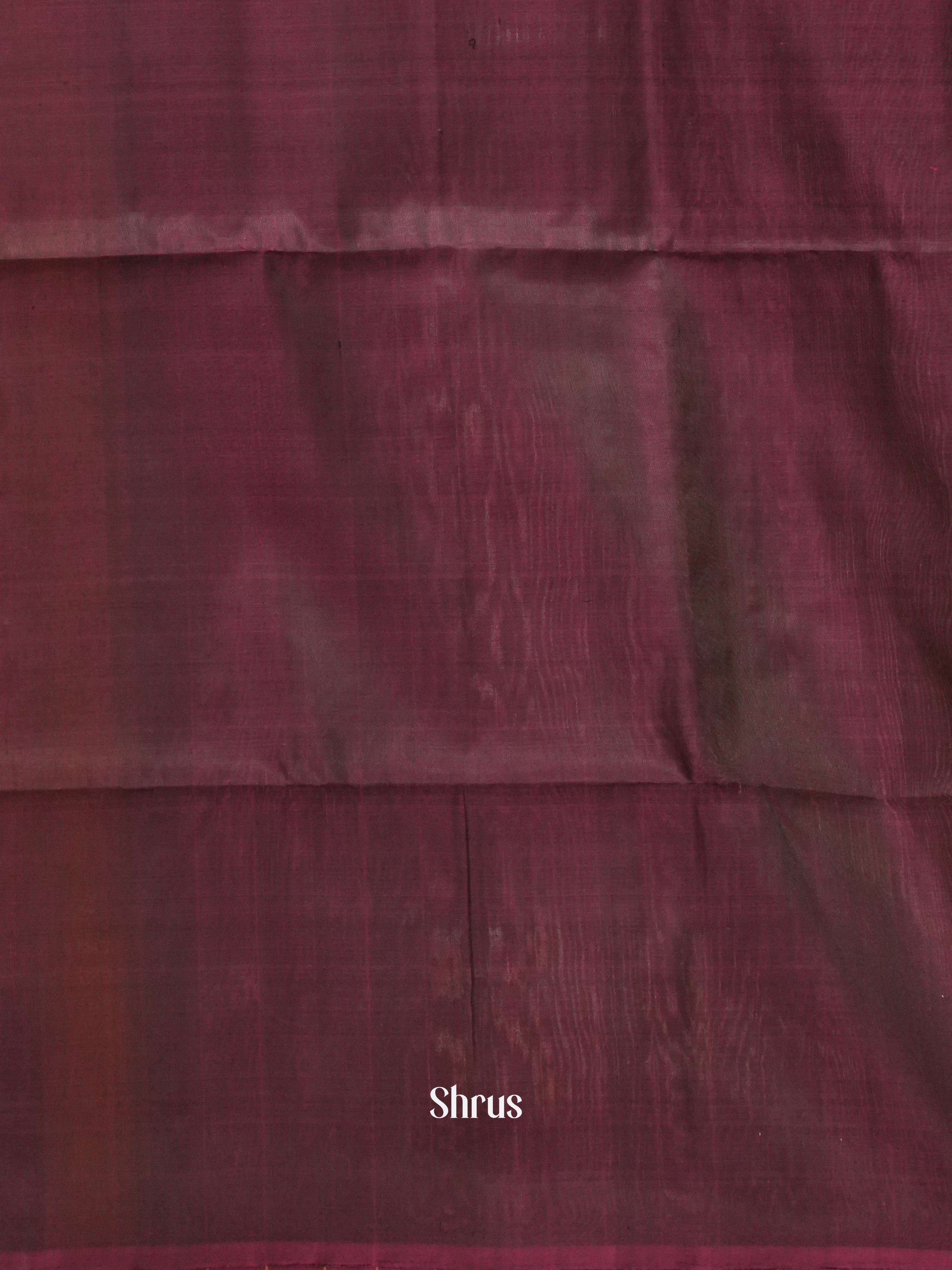 Mustard & Wine - Soft Silk Saree - Shop on ShrusEternity.com