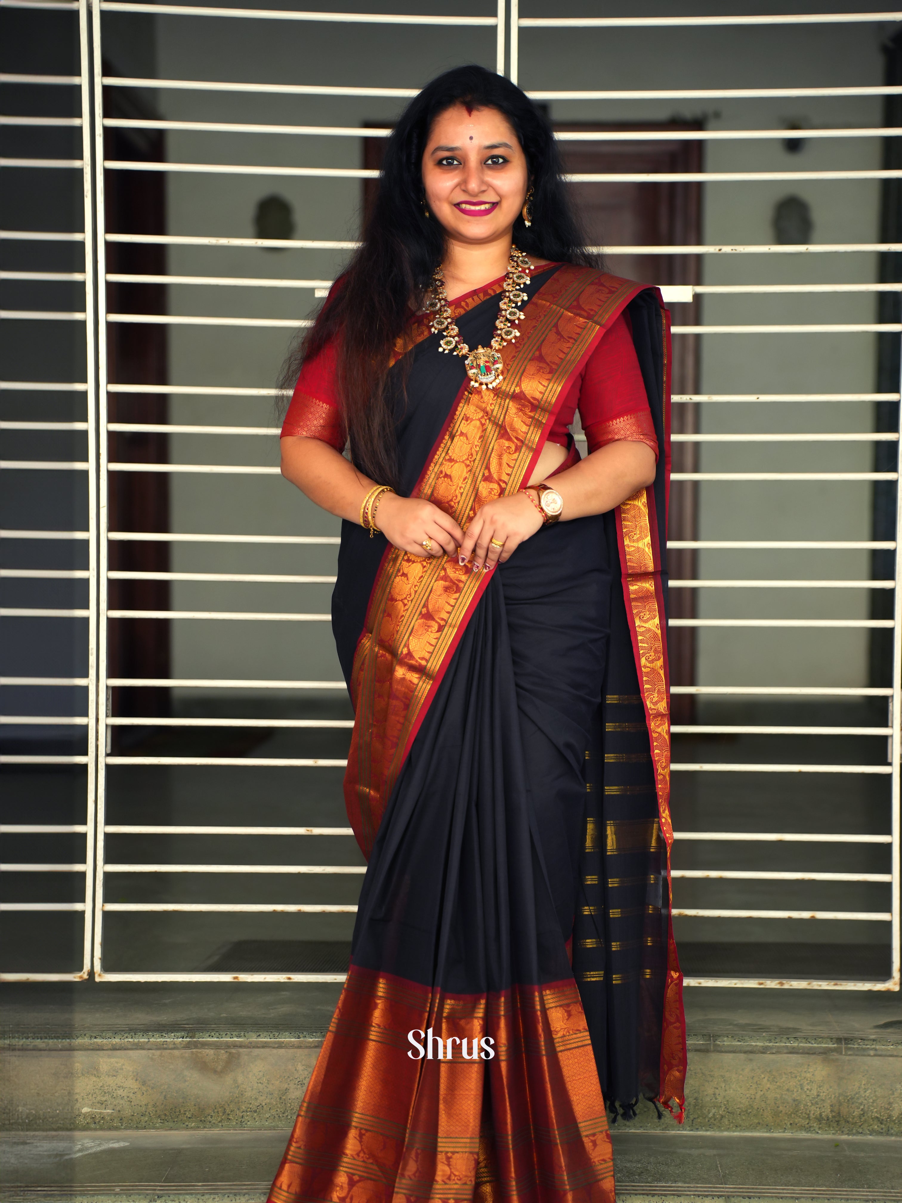 DIS04056 - Narayanpet Cotton Saree