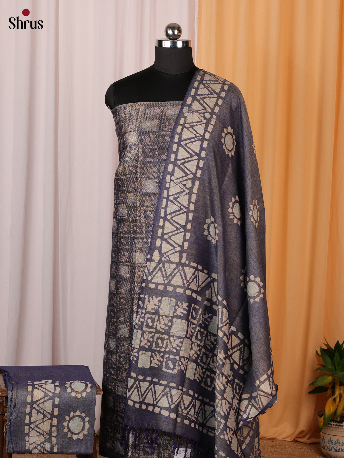 Blue - Bhatik salwar - Shop on ShrusEternity.com
