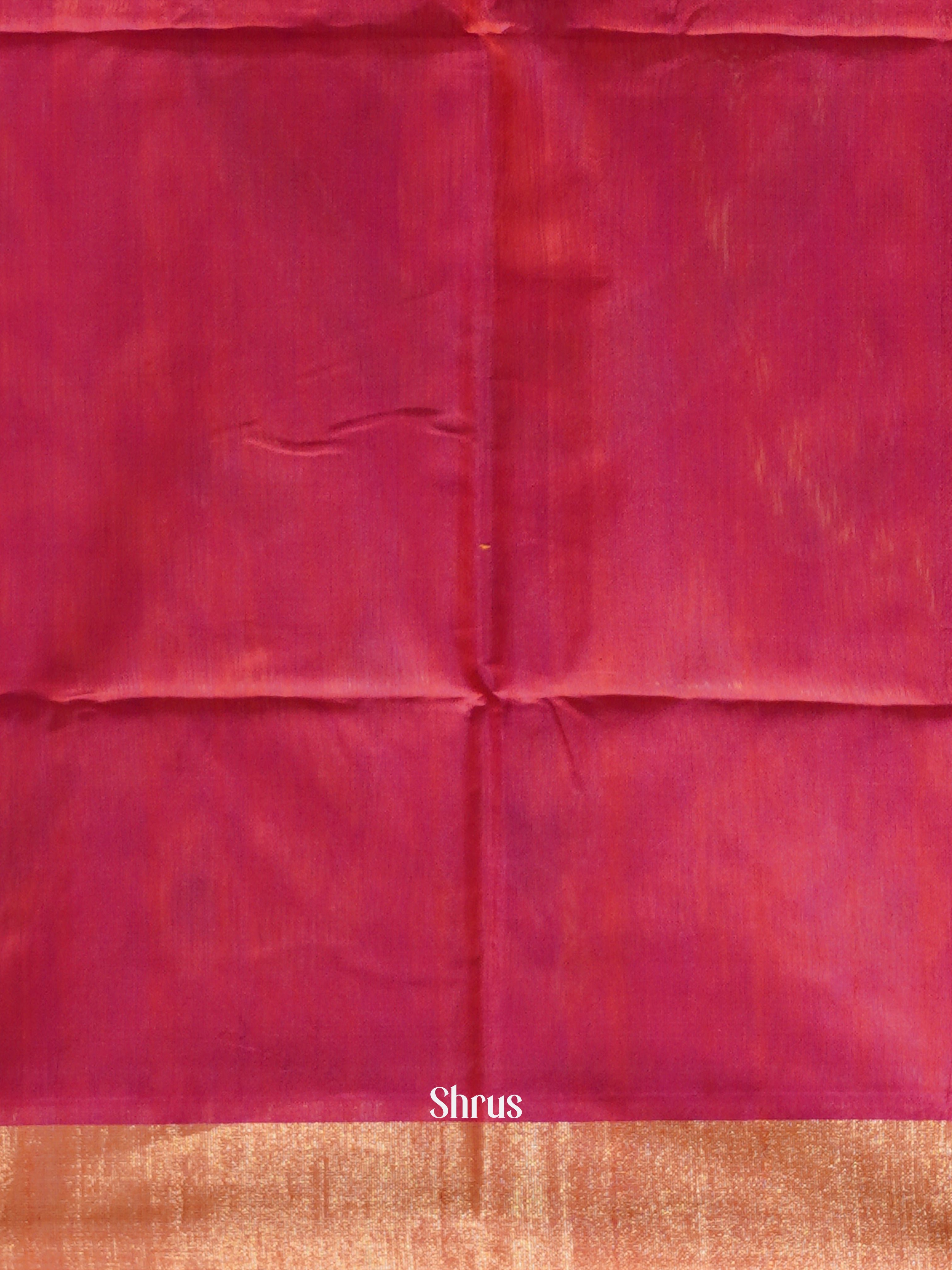 Violet & Maroon - Pochampally sico Saree - Shop on ShrusEternity.com
