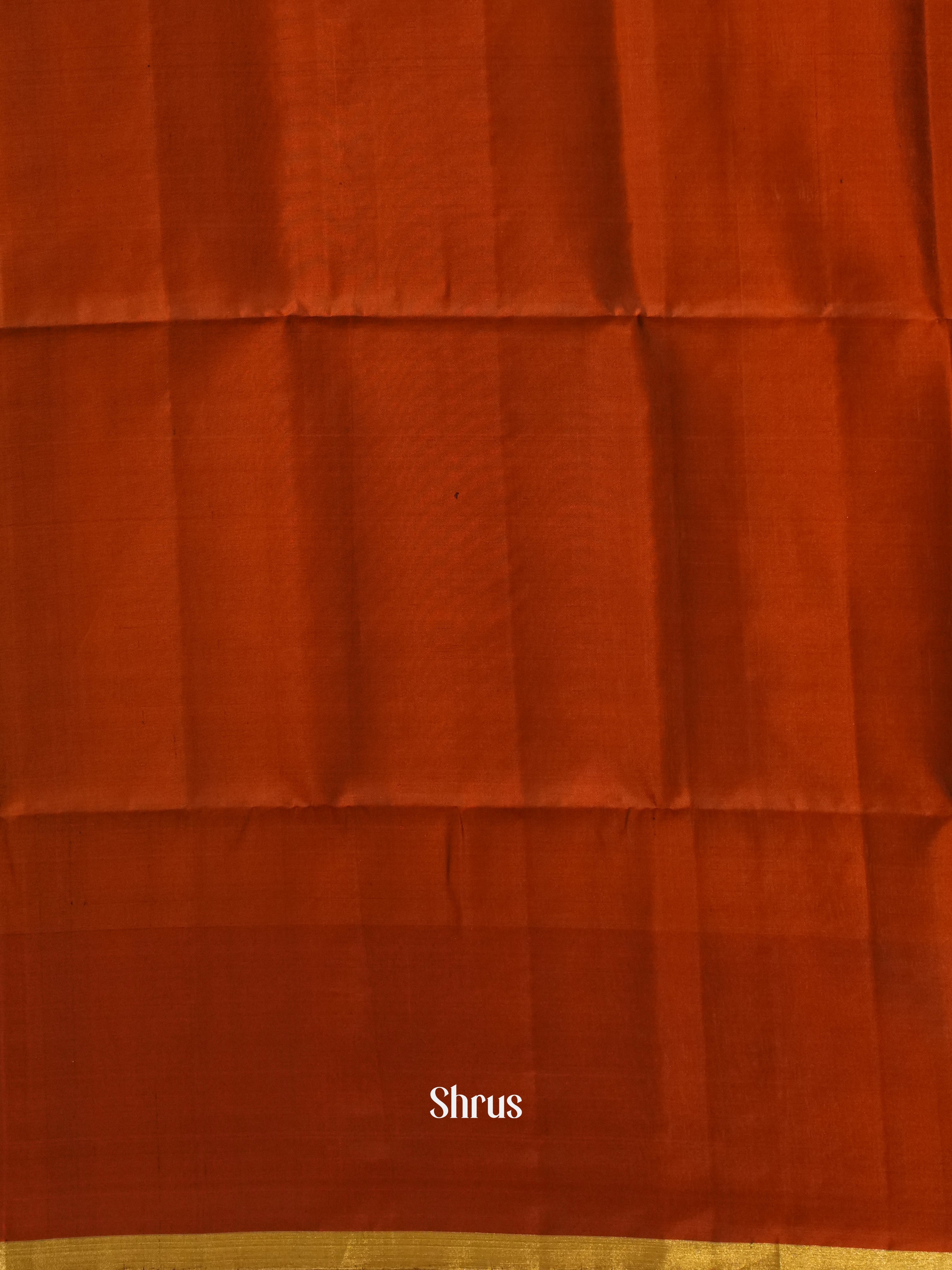 Green & Maroon - Soft Silk Saree - Shop on ShrusEternity.com