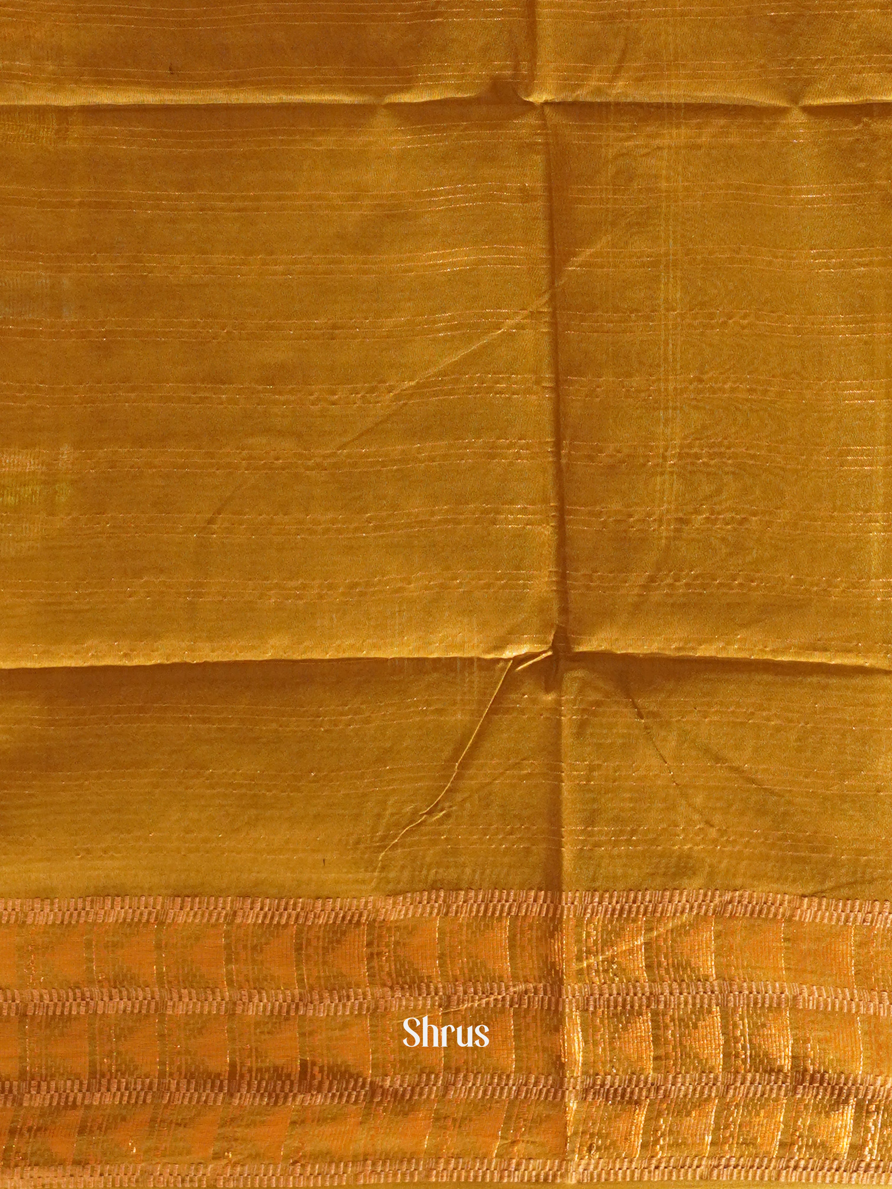 Cream & Brown - Shibori Saree - Shop on ShrusEternity.com