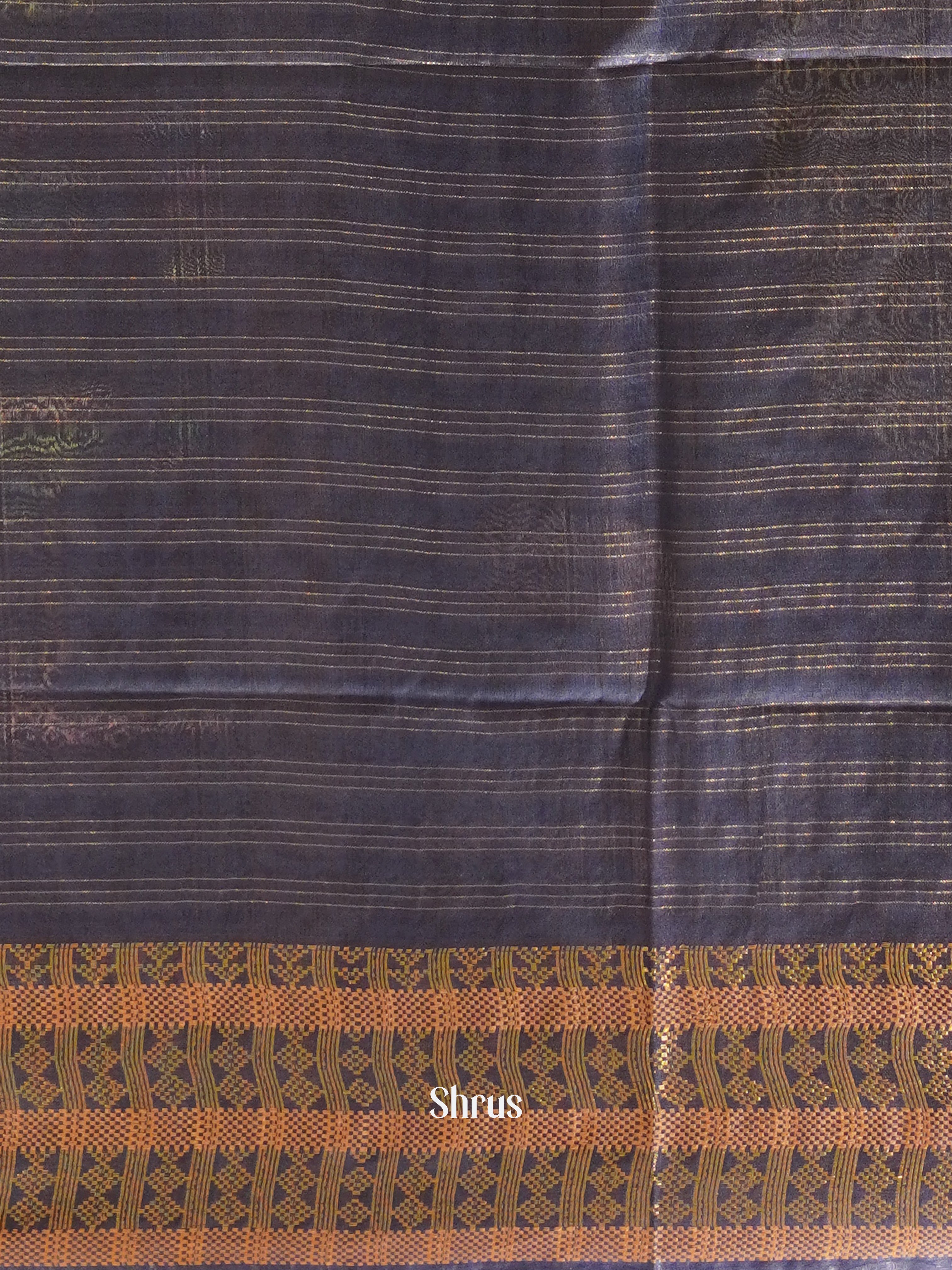 Blue & Cream - Shibori Saree - Shop on ShrusEternity.com