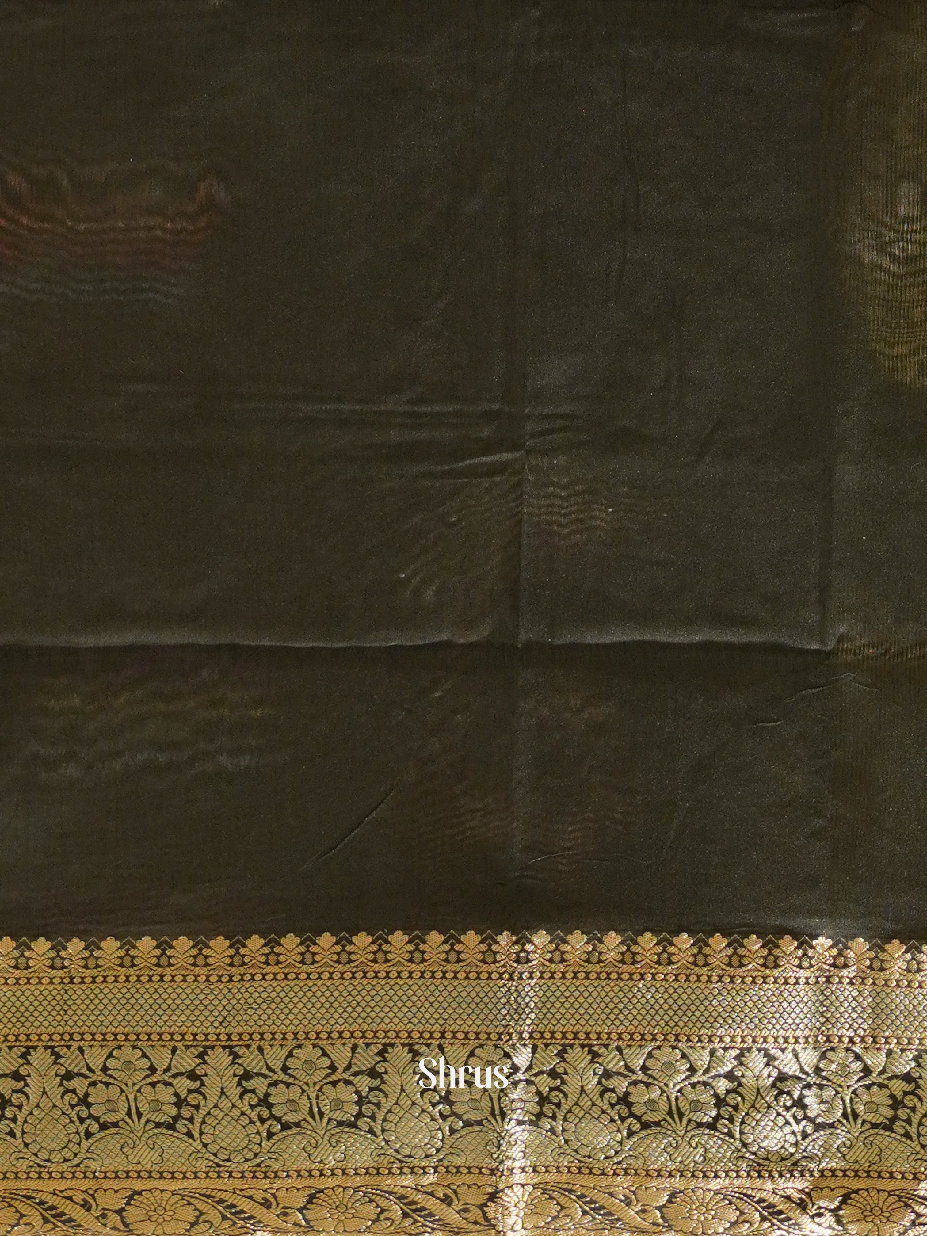 Green(Single tone)- Semi Tussar Saree - Shop on ShrusEternity.com