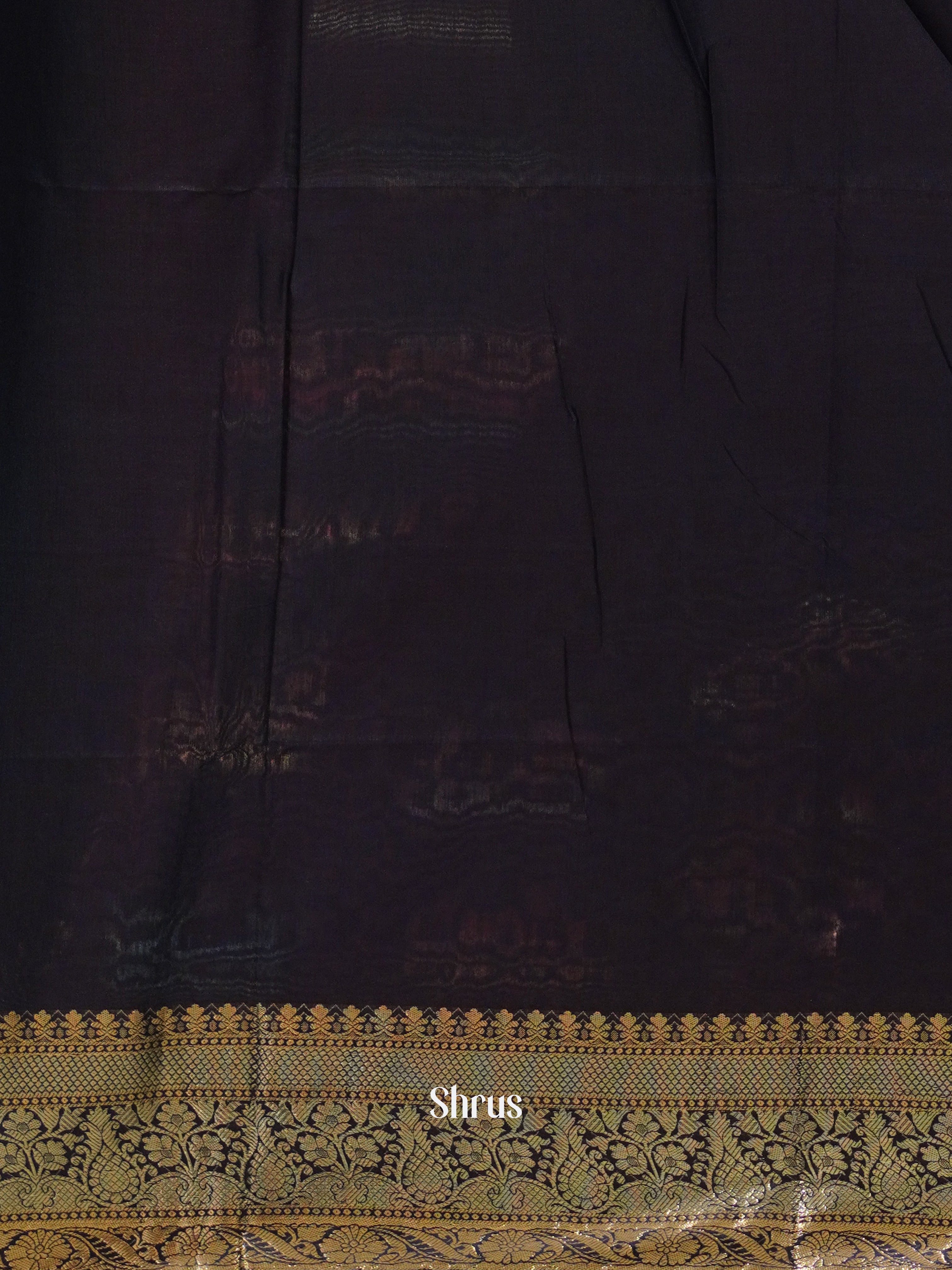 Violet(Single Tone) - Semi Tussar Saree - Shop on ShrusEternity.com