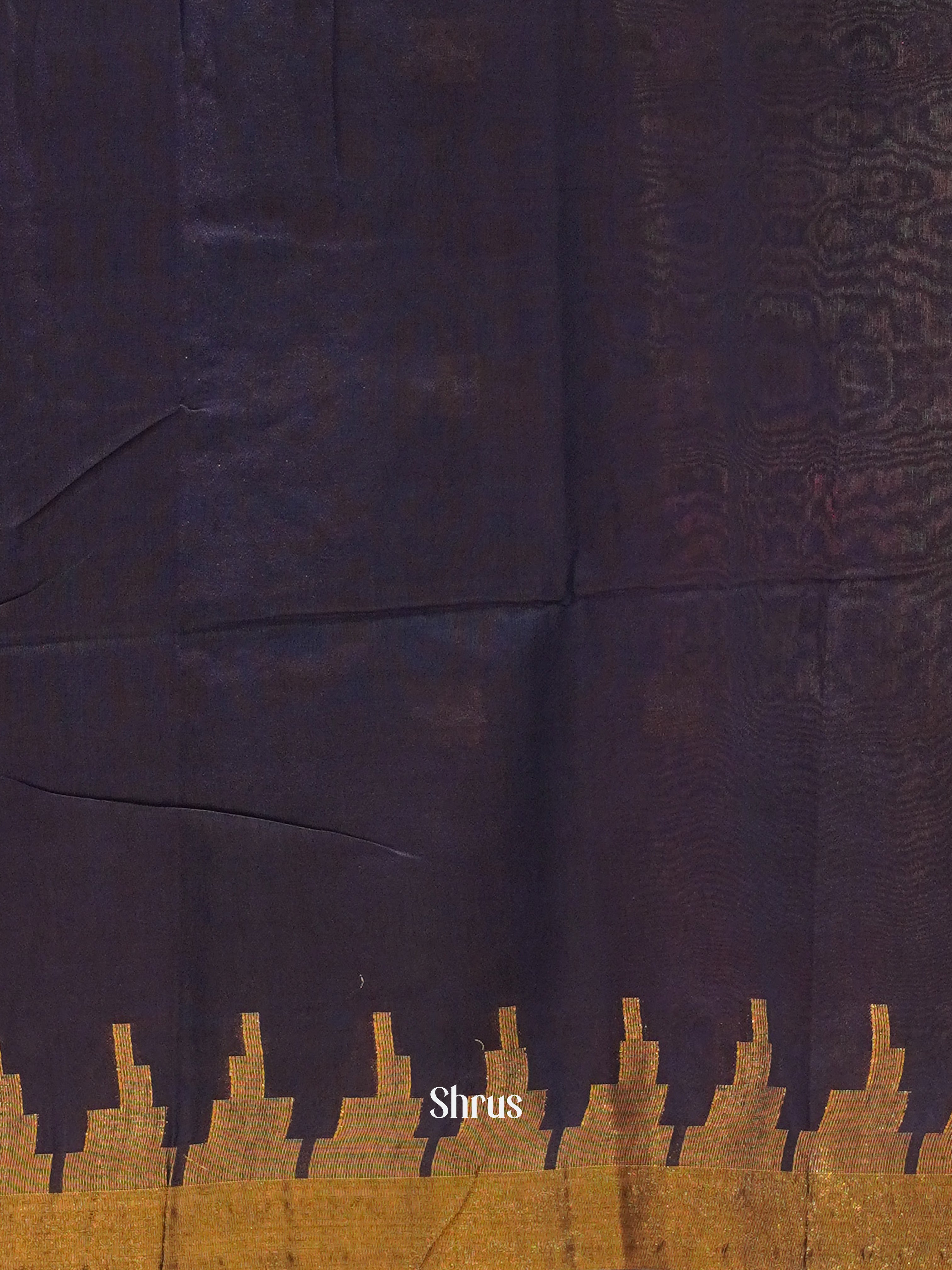 Violet (single Tone) - Semi Tussar Saree - Shop on ShrusEternity.com