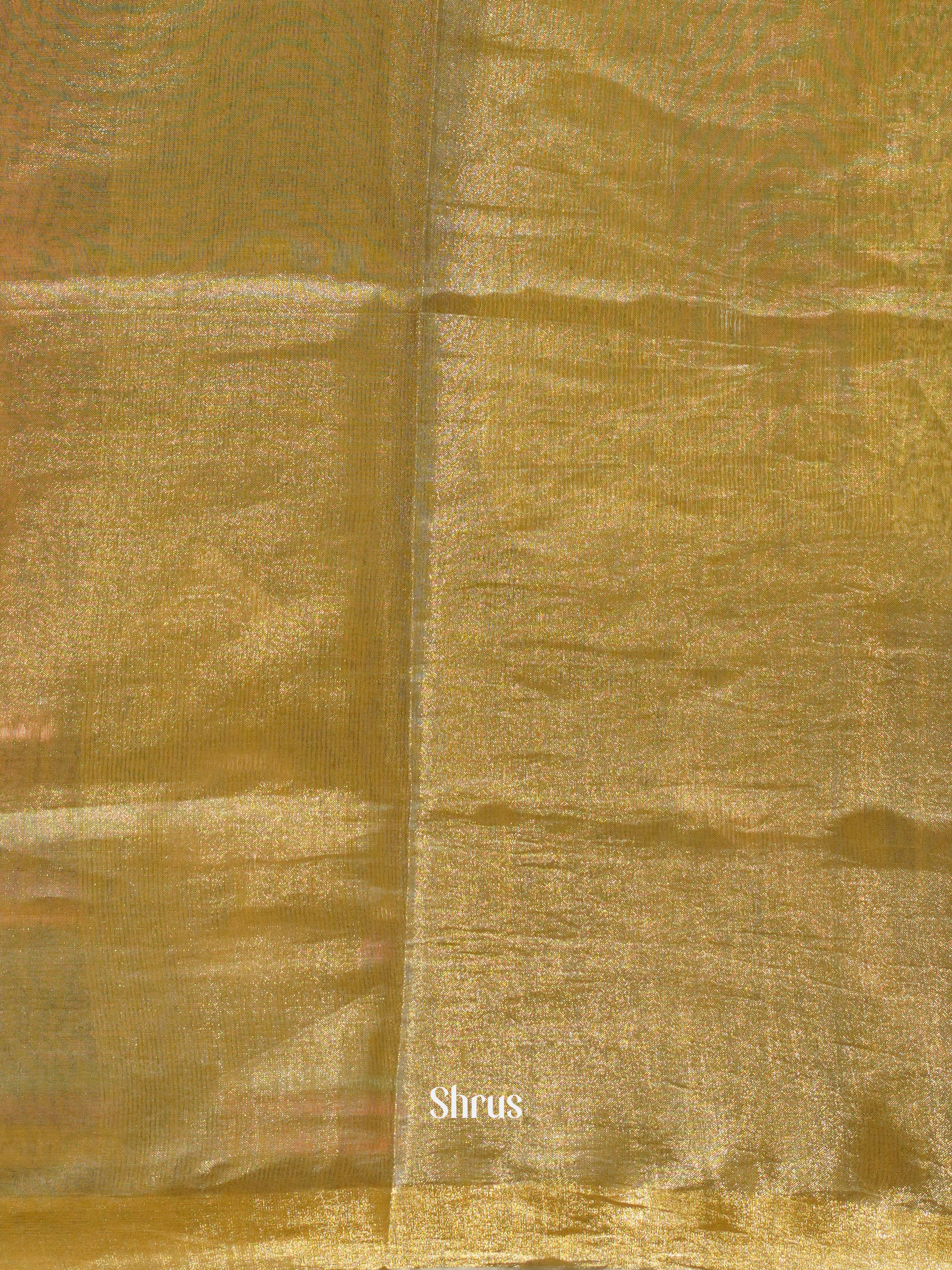 Pink & Golod - Linen Saree - Shop on ShrusEternity.com