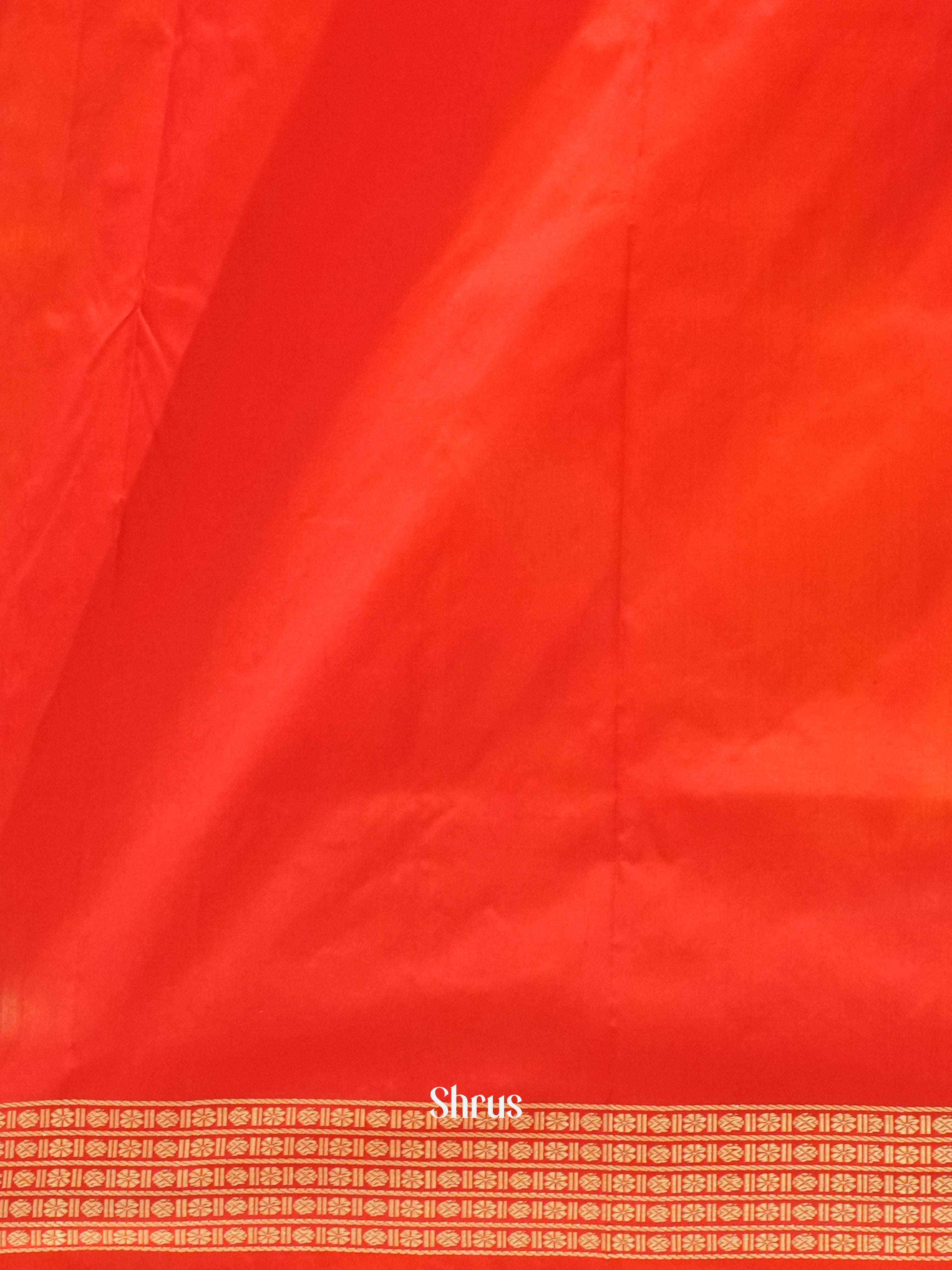 Yellow & Red -Odisha Sambalpuri Soft Silk Saree - Shop on ShrusEternity.com