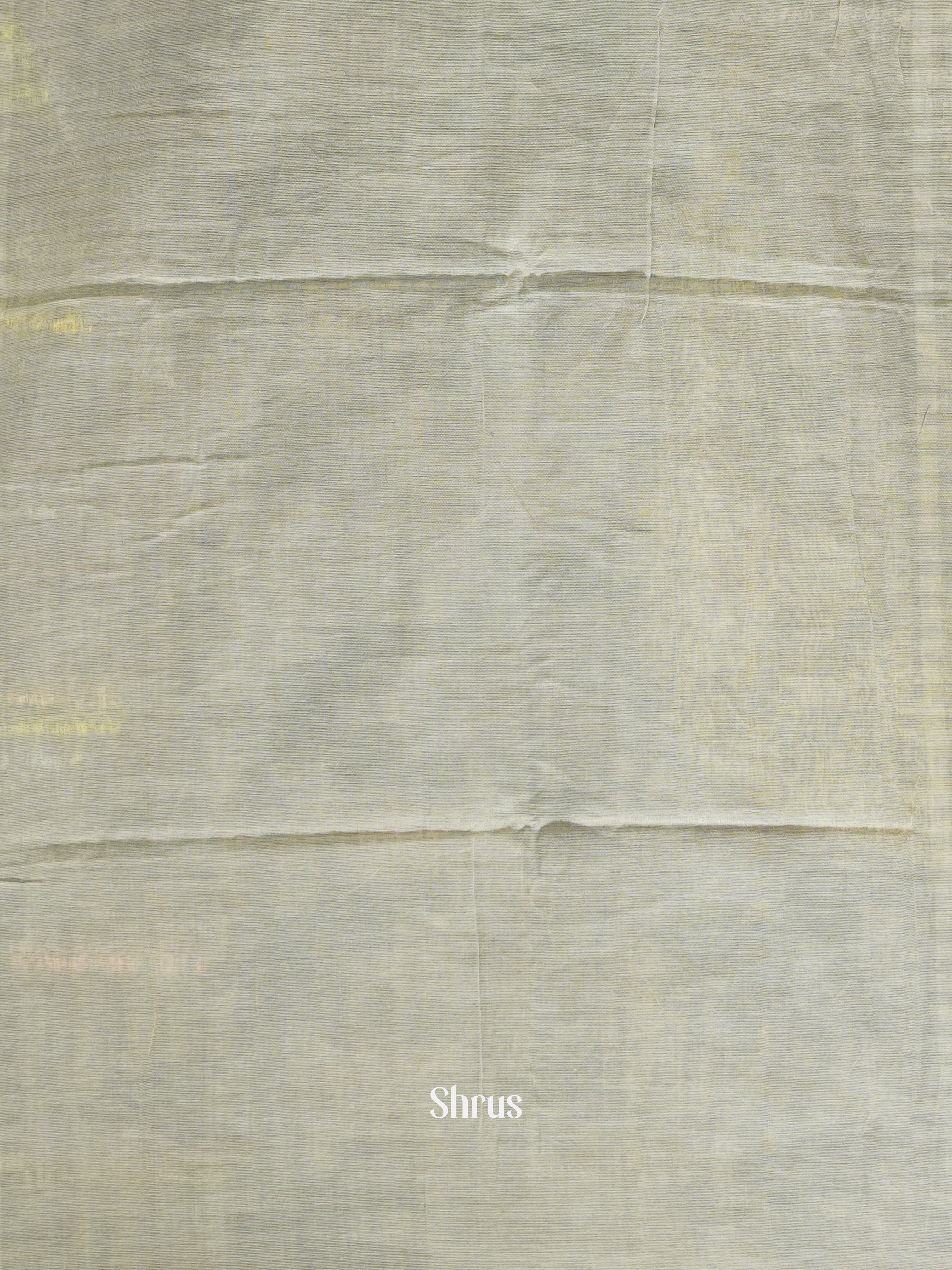 Grey & Black - Semi Ikkat Saree - Shop on ShrusEternity.com