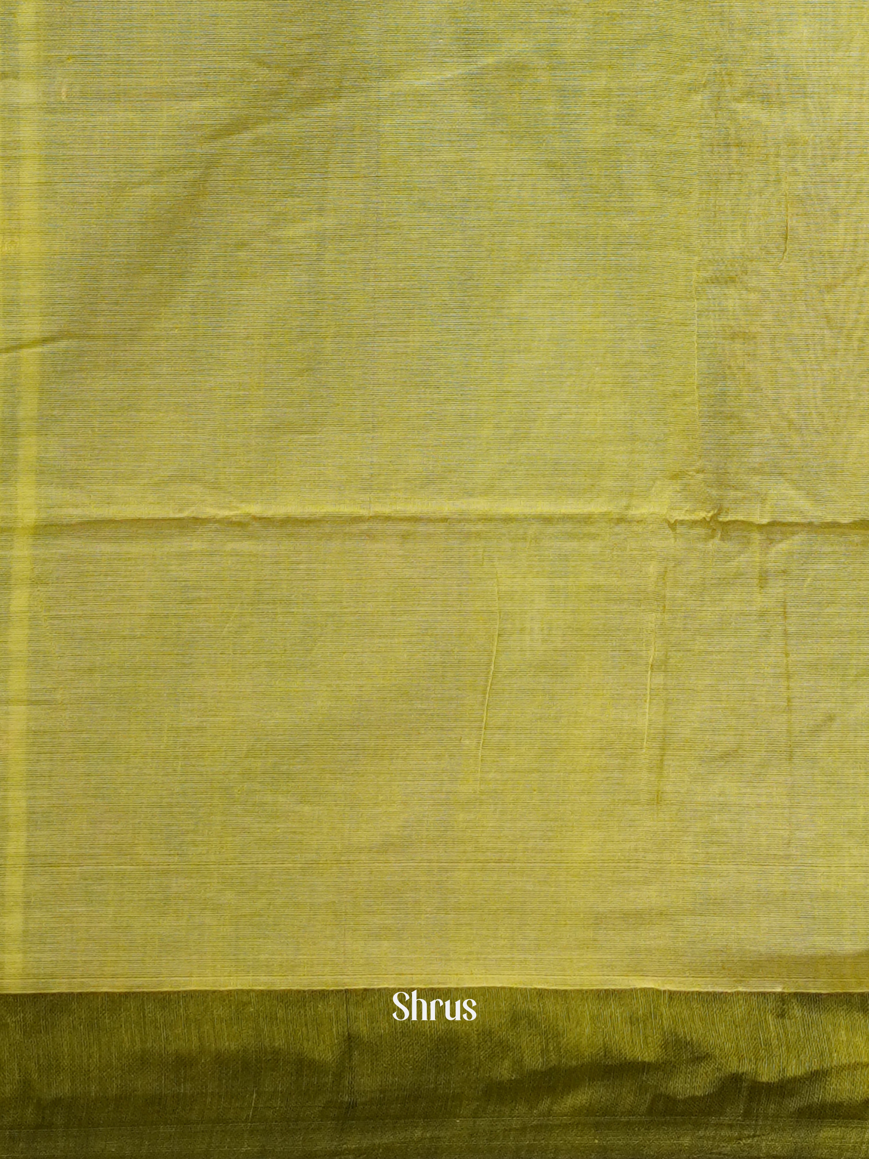 Green & Brown - Semi Ikkat saree - Shop on ShrusEternity.com