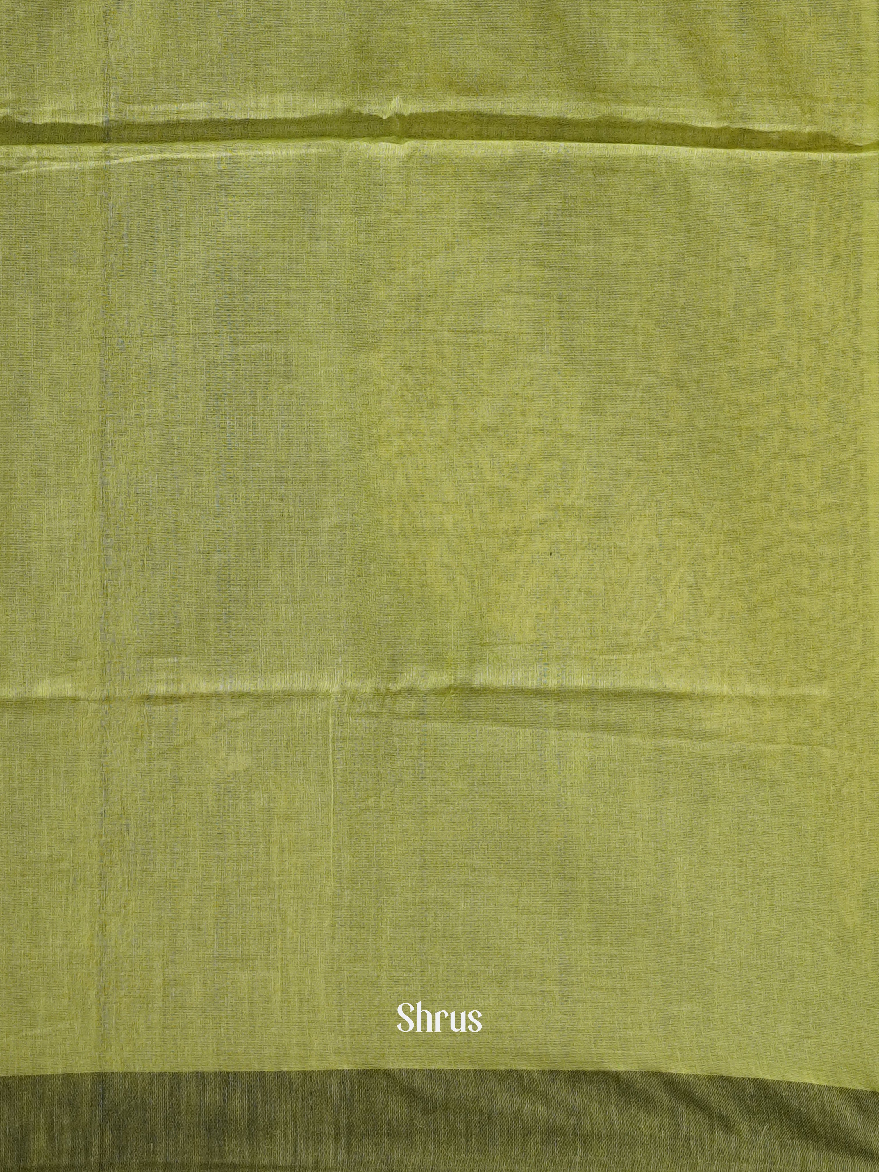 Green & Brown - Semi Ikkat Saree - Shop on ShrusEternity.com