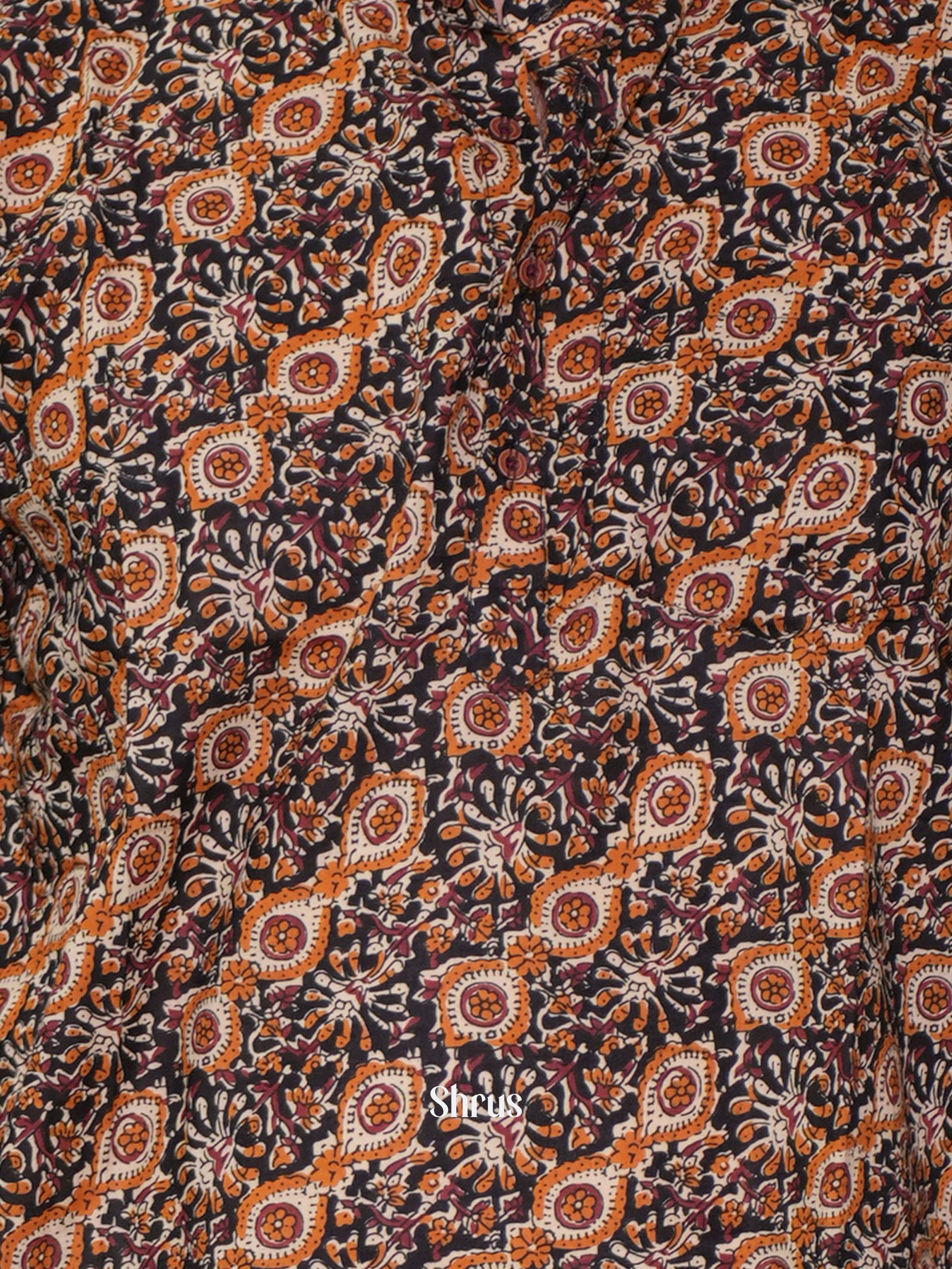 Brown - Readymade Mens Kurta - Shop on ShrusEternity.com