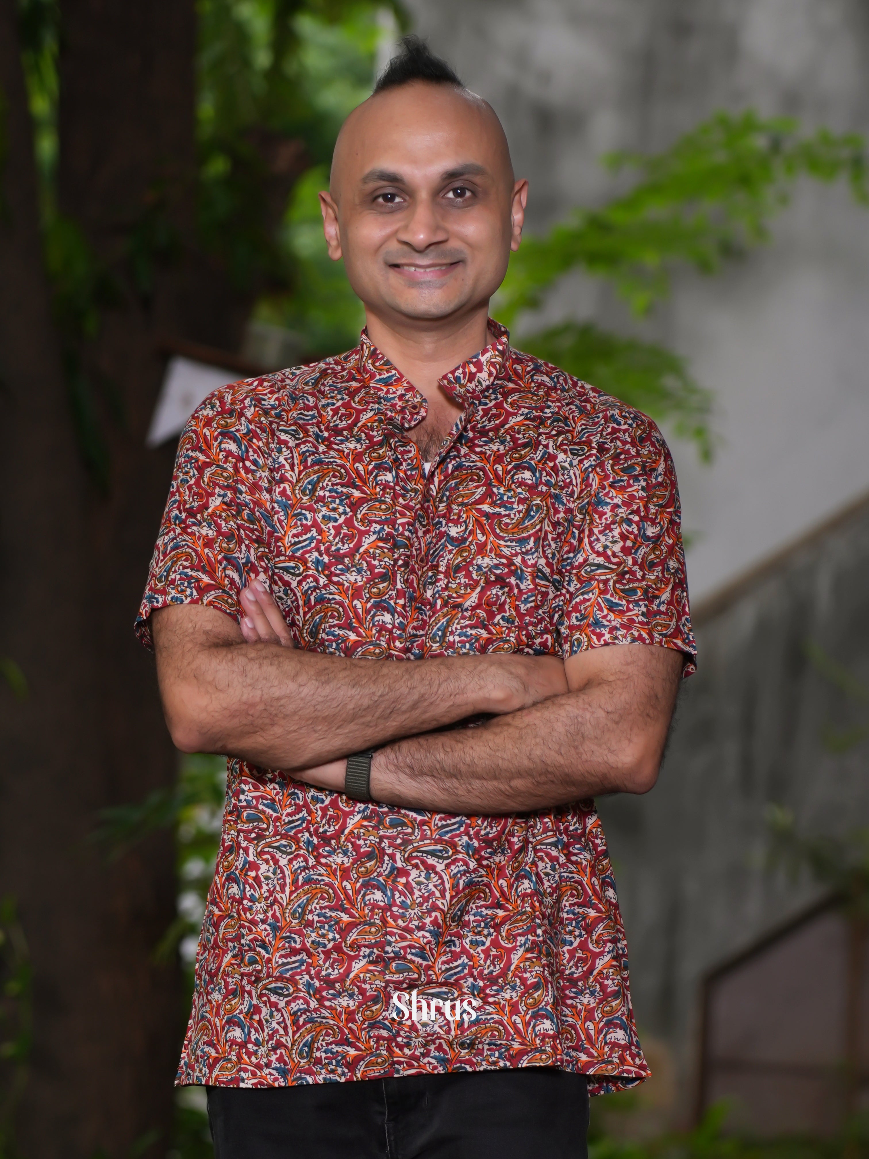 Brown - Readymade Mens Kurta - Shop on ShrusEternity.com