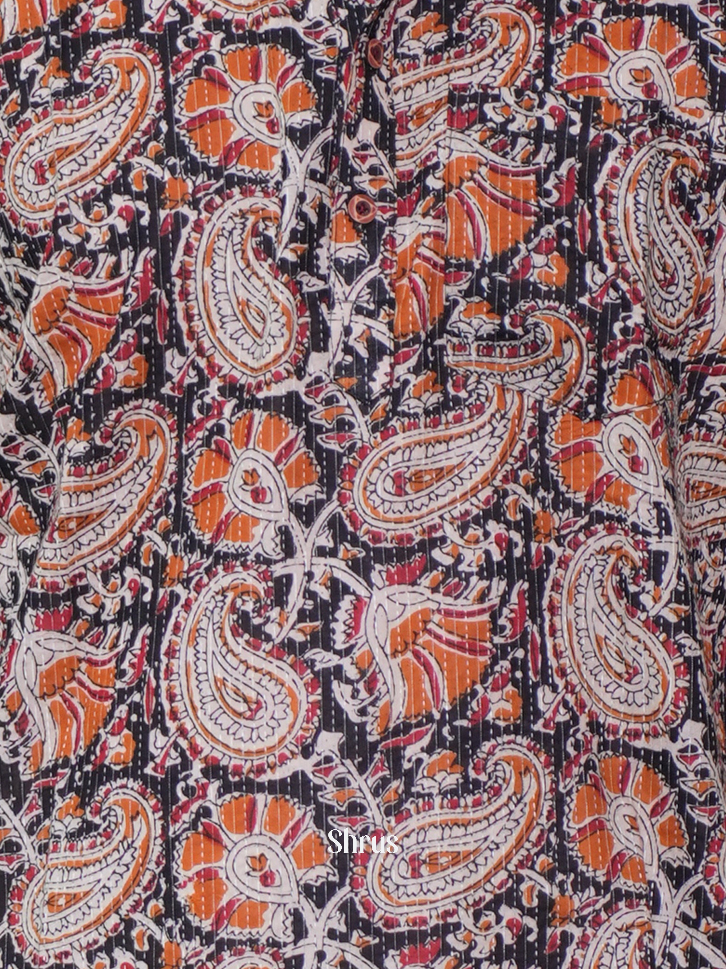 Black - Readymade Mens Kurta - Shop on ShrusEternity.com