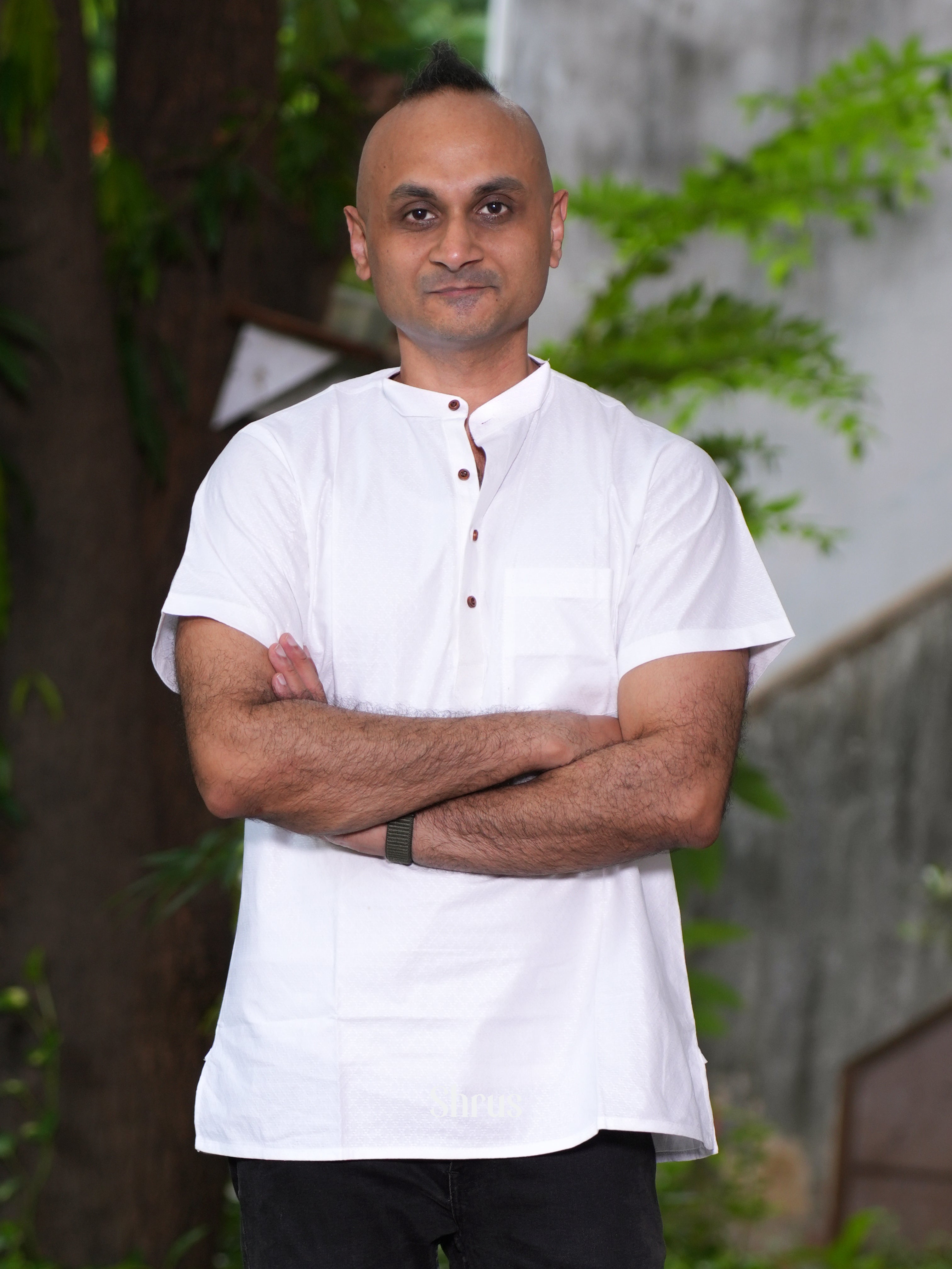 White _ Readymade Mens Kurta - Shop on ShrusEternity.com