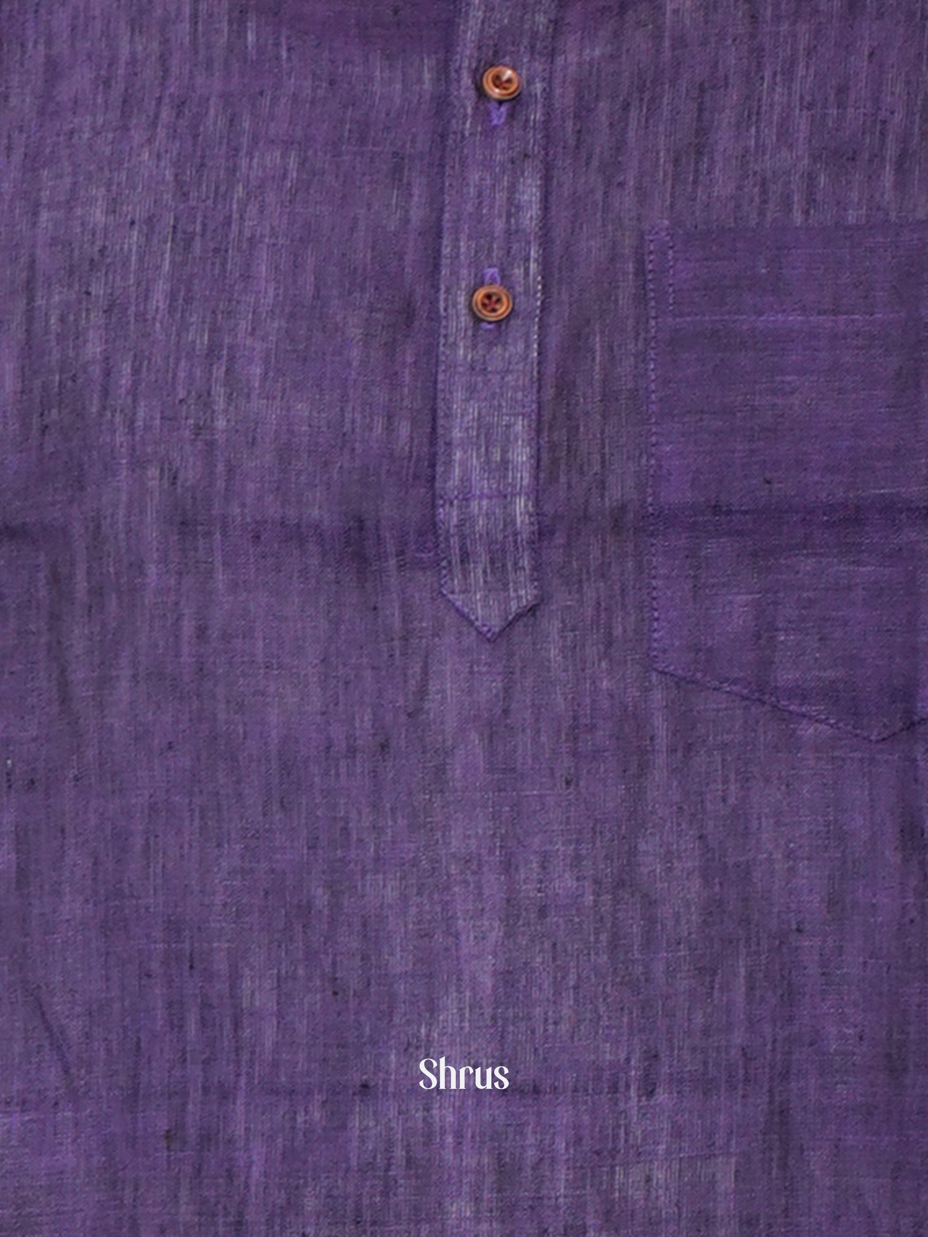 Violet - Readymade Mens Kurta - Shop on ShrusEternity.com