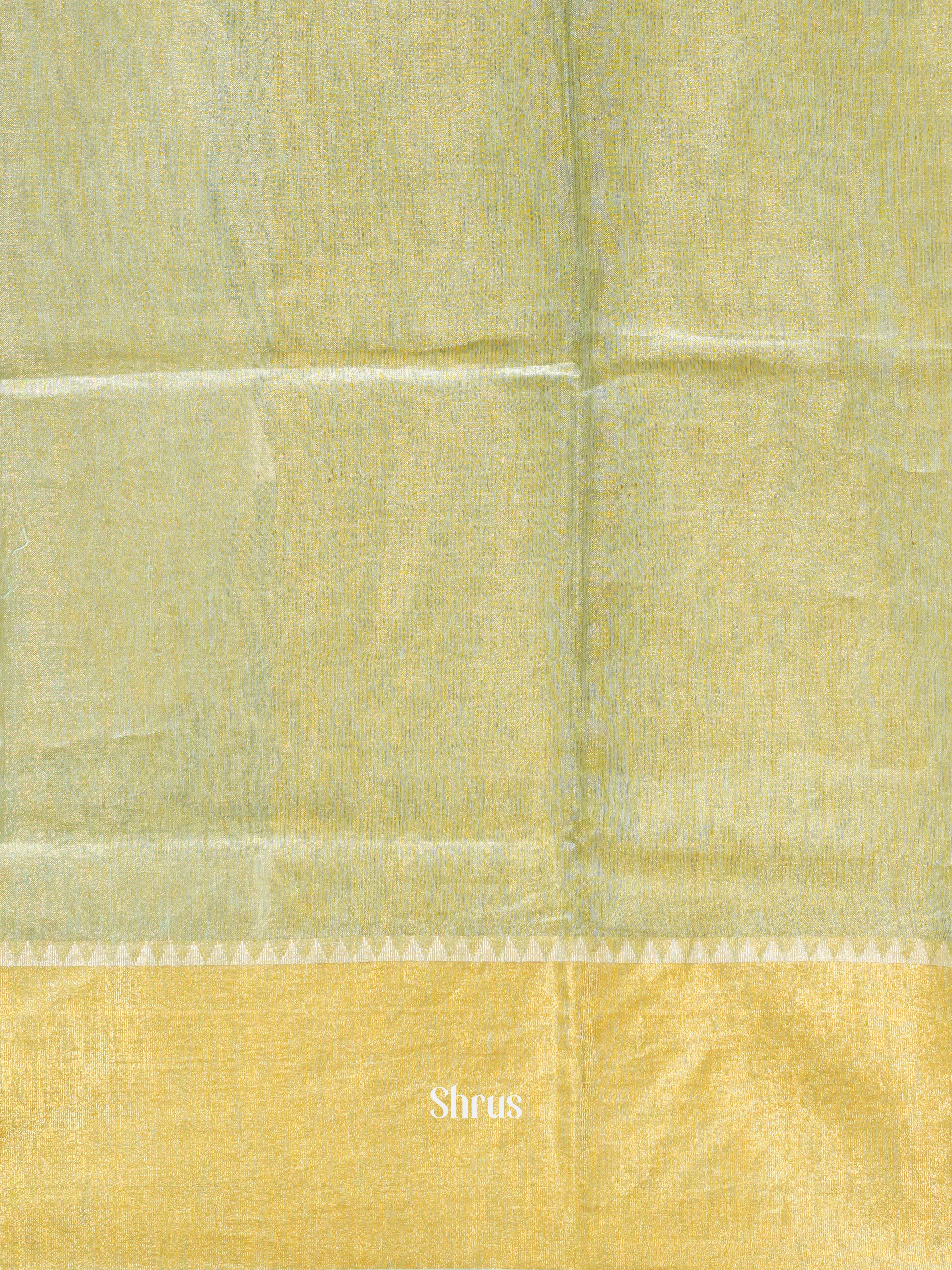Green(Single Tone) - Linen Saree Saree - Shop on ShrusEternity.com