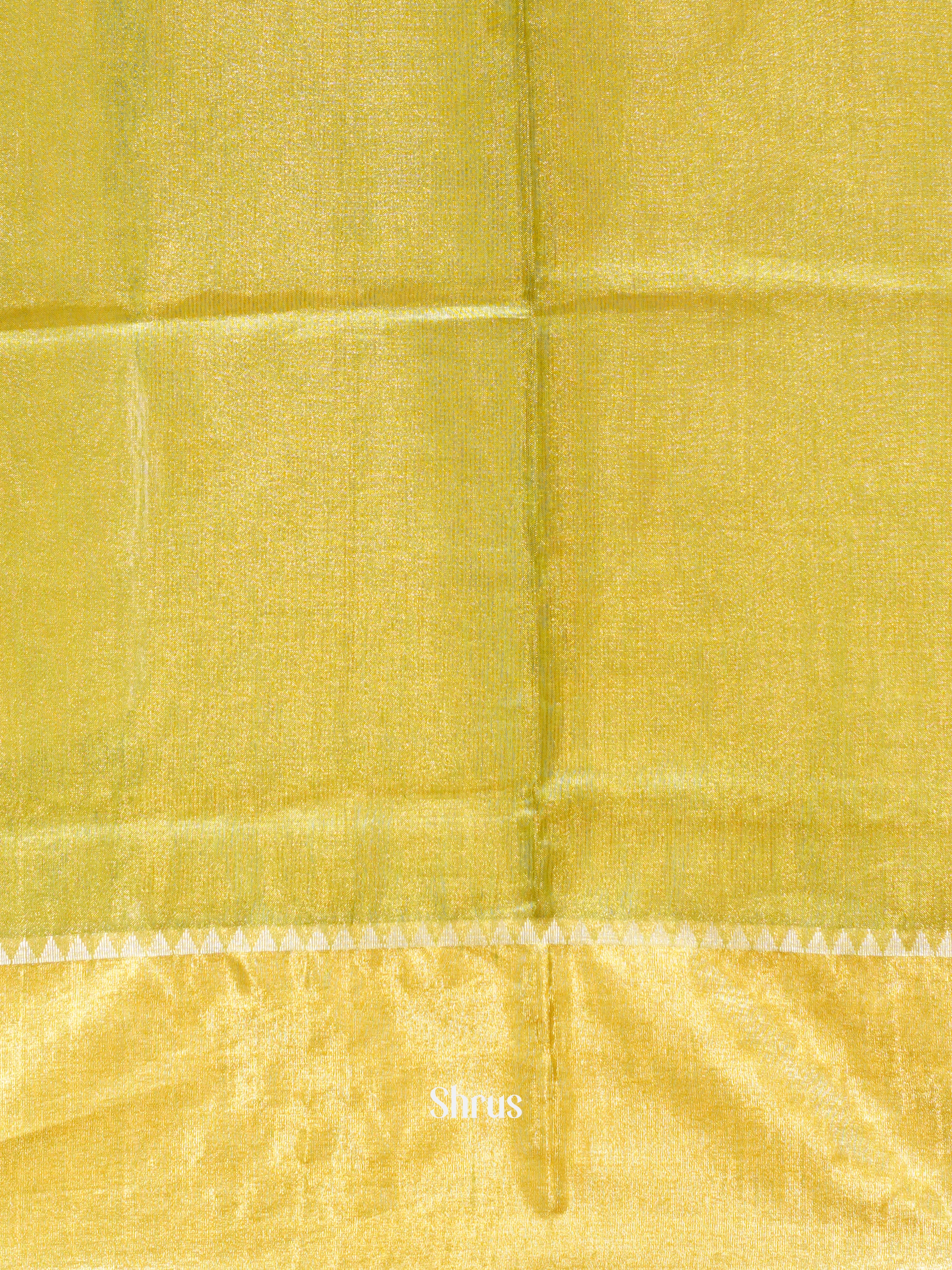 Green(Single Tone) - Linen Saree - Shop on ShrusEternity.com
